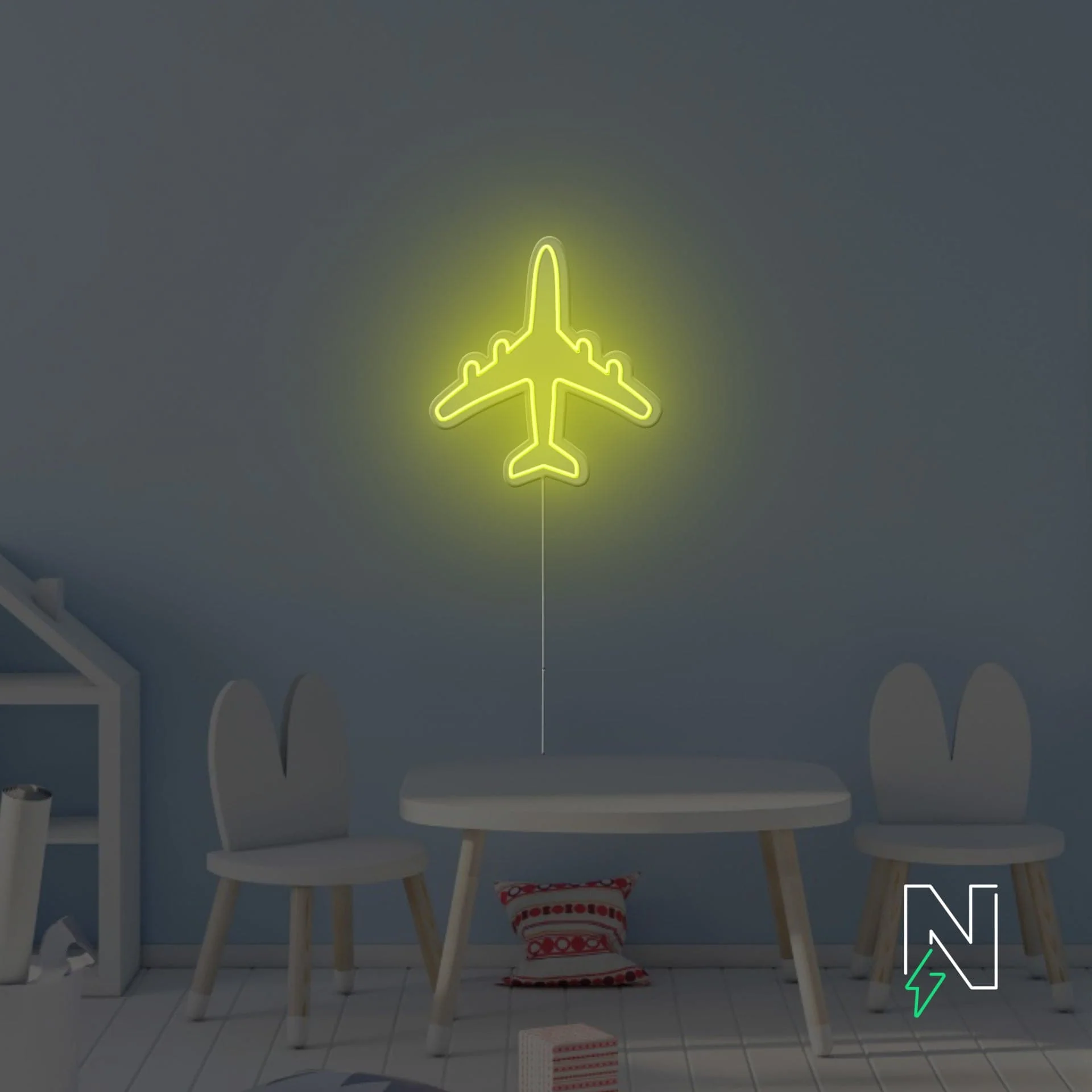 Airplane Neon Sign - Image 10
