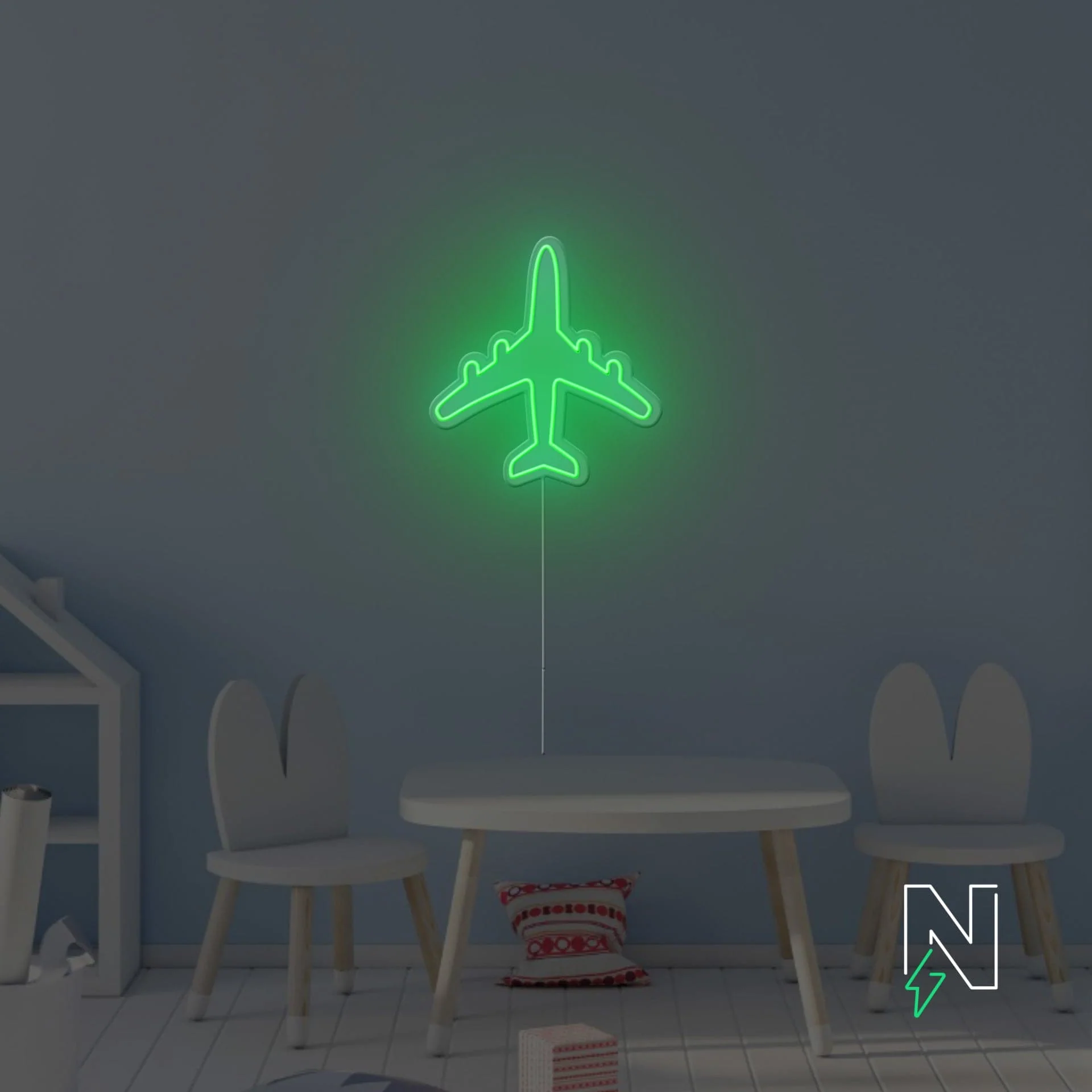 Airplane Neon Sign - Image 3