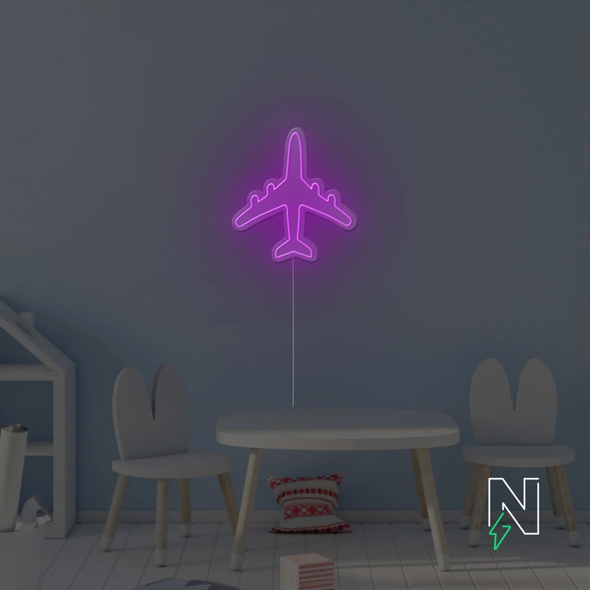 Airplane Neon Sign - Image 4