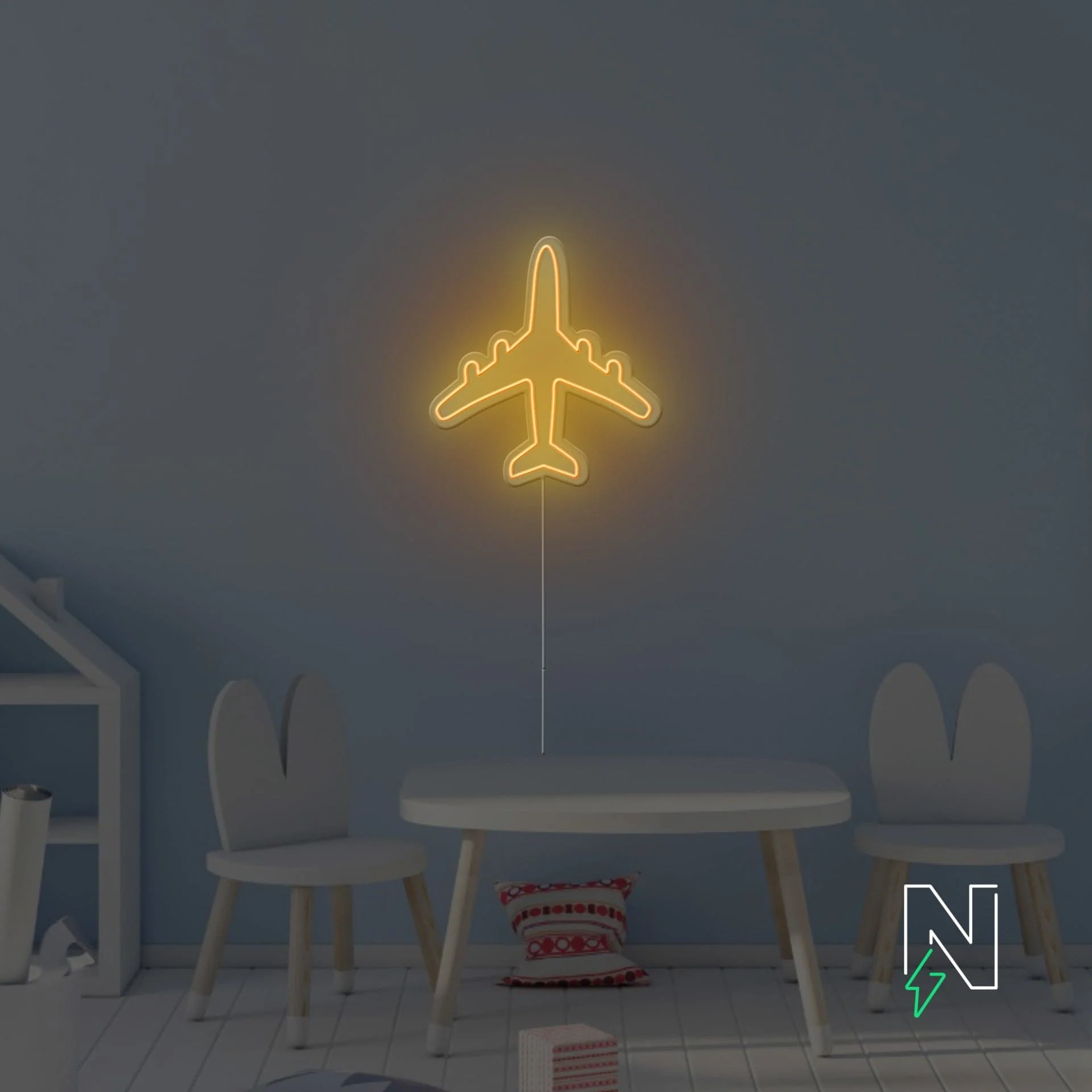 Airplane Neon Sign - Image 5