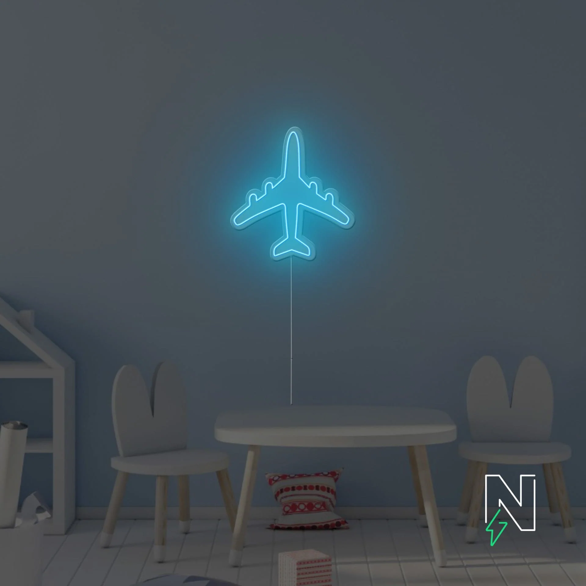 Airplane Neon Sign - Image 8