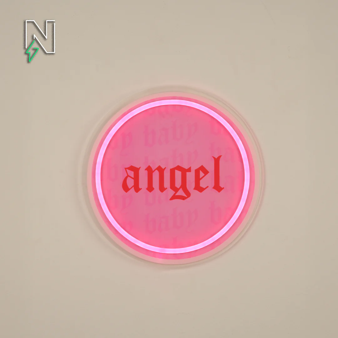 Angel Neon Sign - Image 2