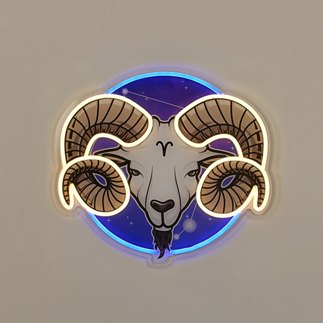 Aries Neon Sign - Image 3