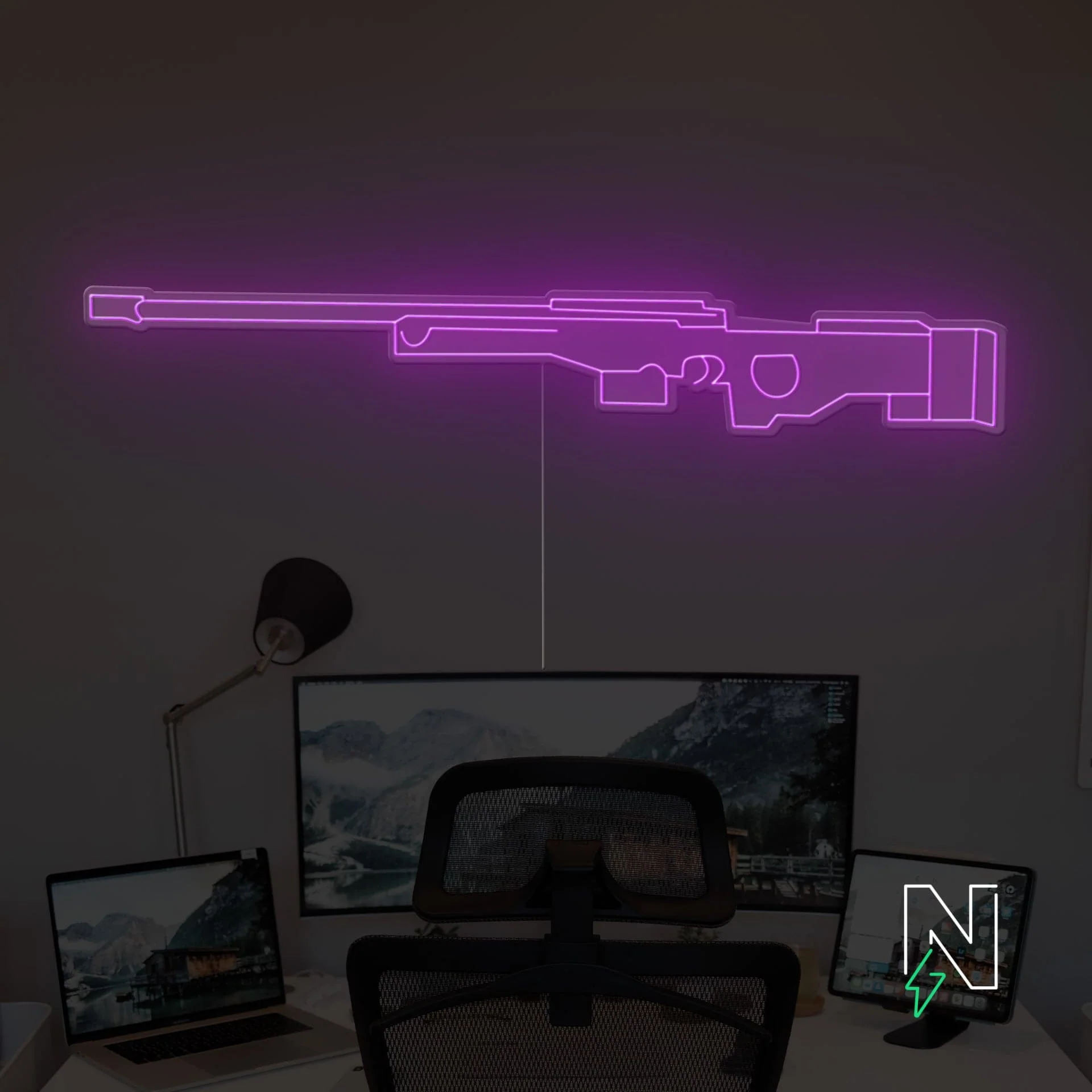 AWM Gun Neon Sign - Image 10