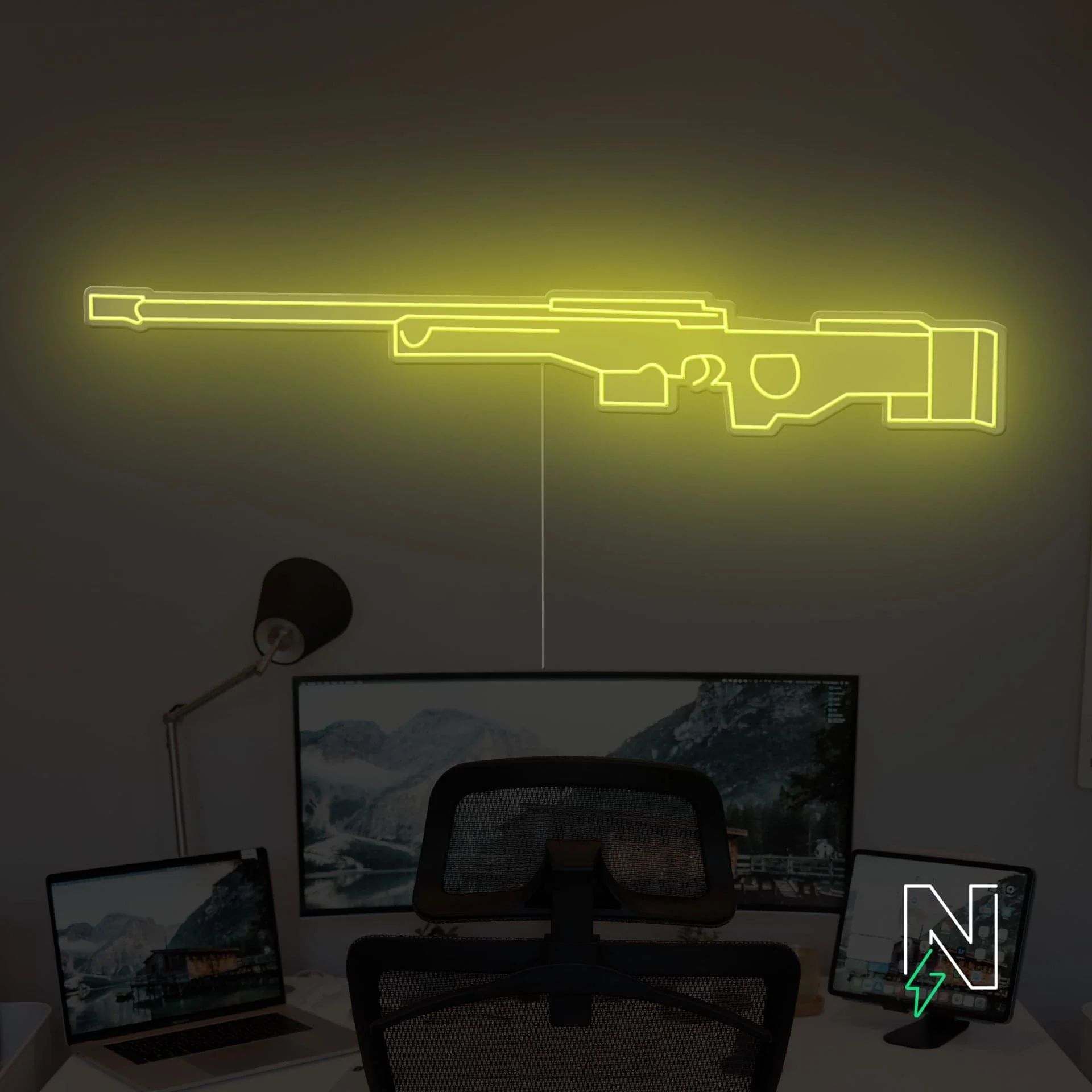 AWM Gun Neon Sign - Image 2