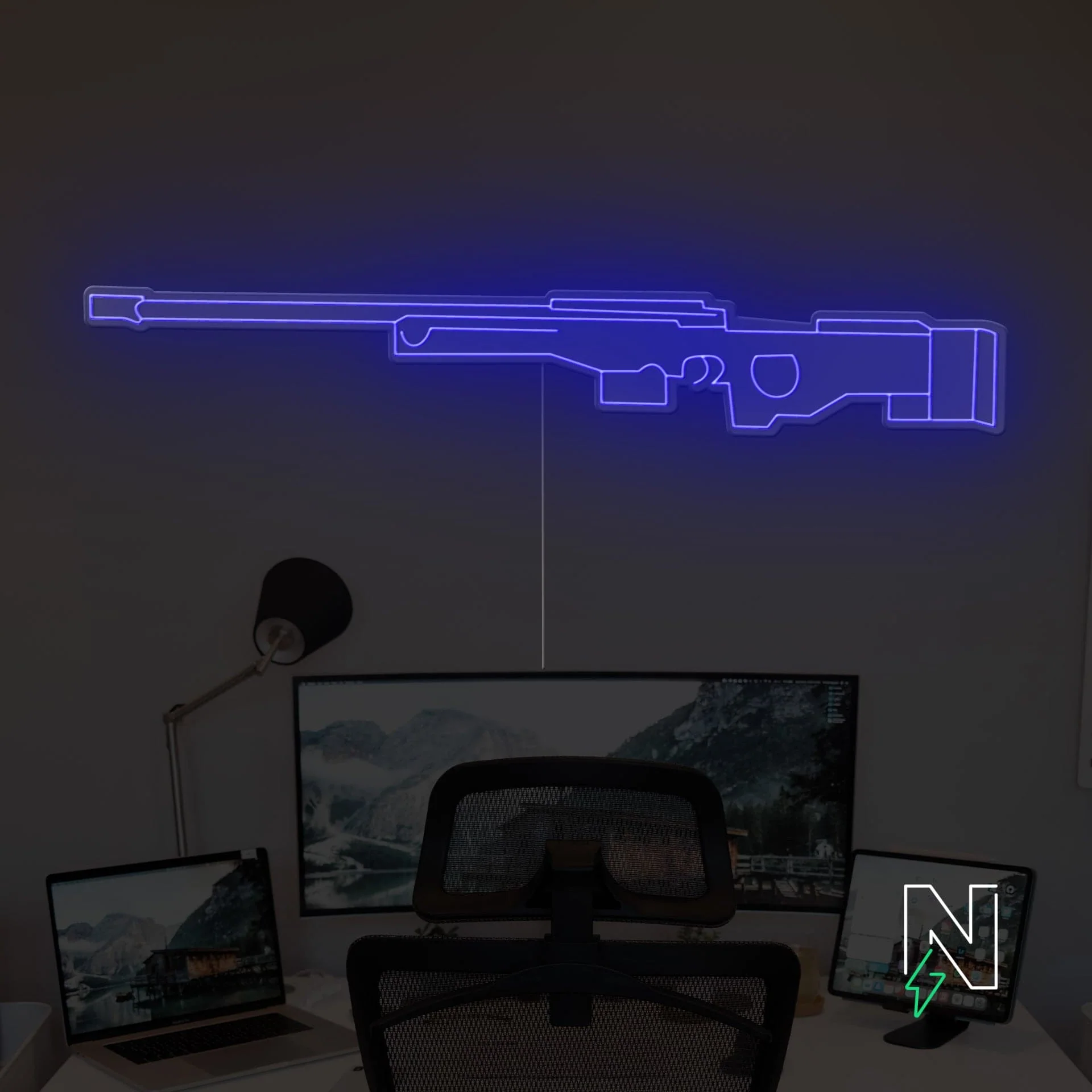 AWM Gun Neon Sign - Image 3