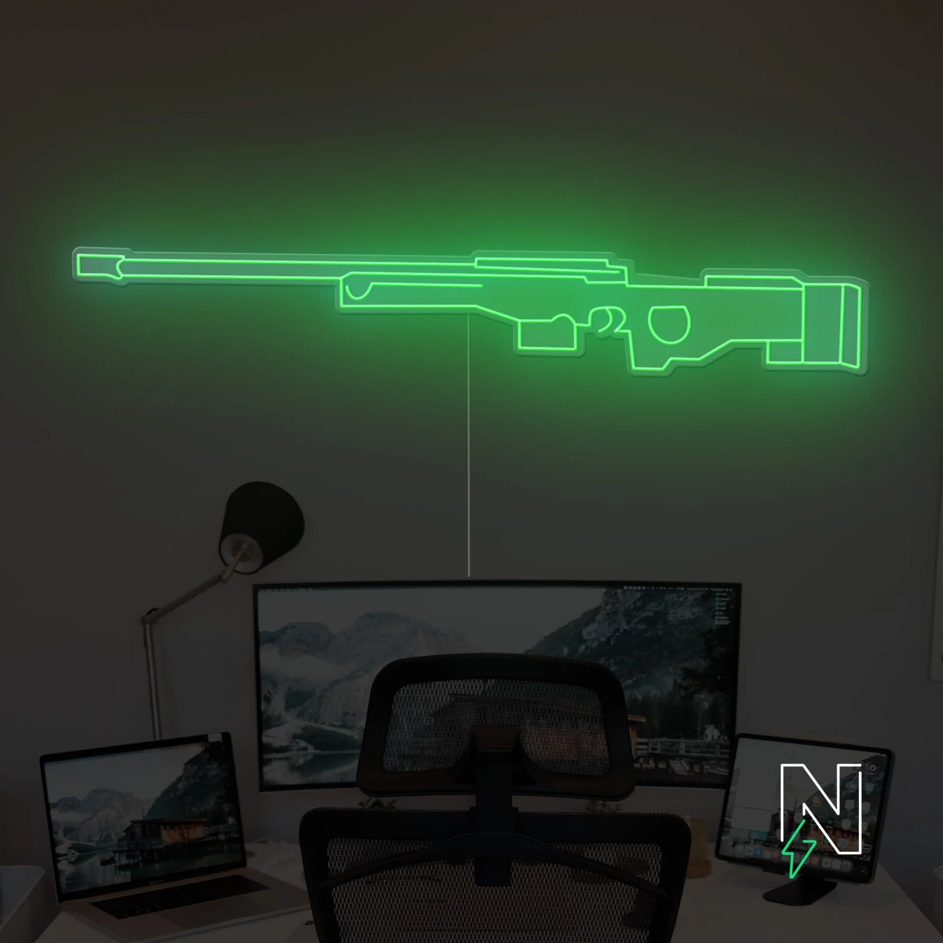 AWM Gun Neon Sign - Image 4