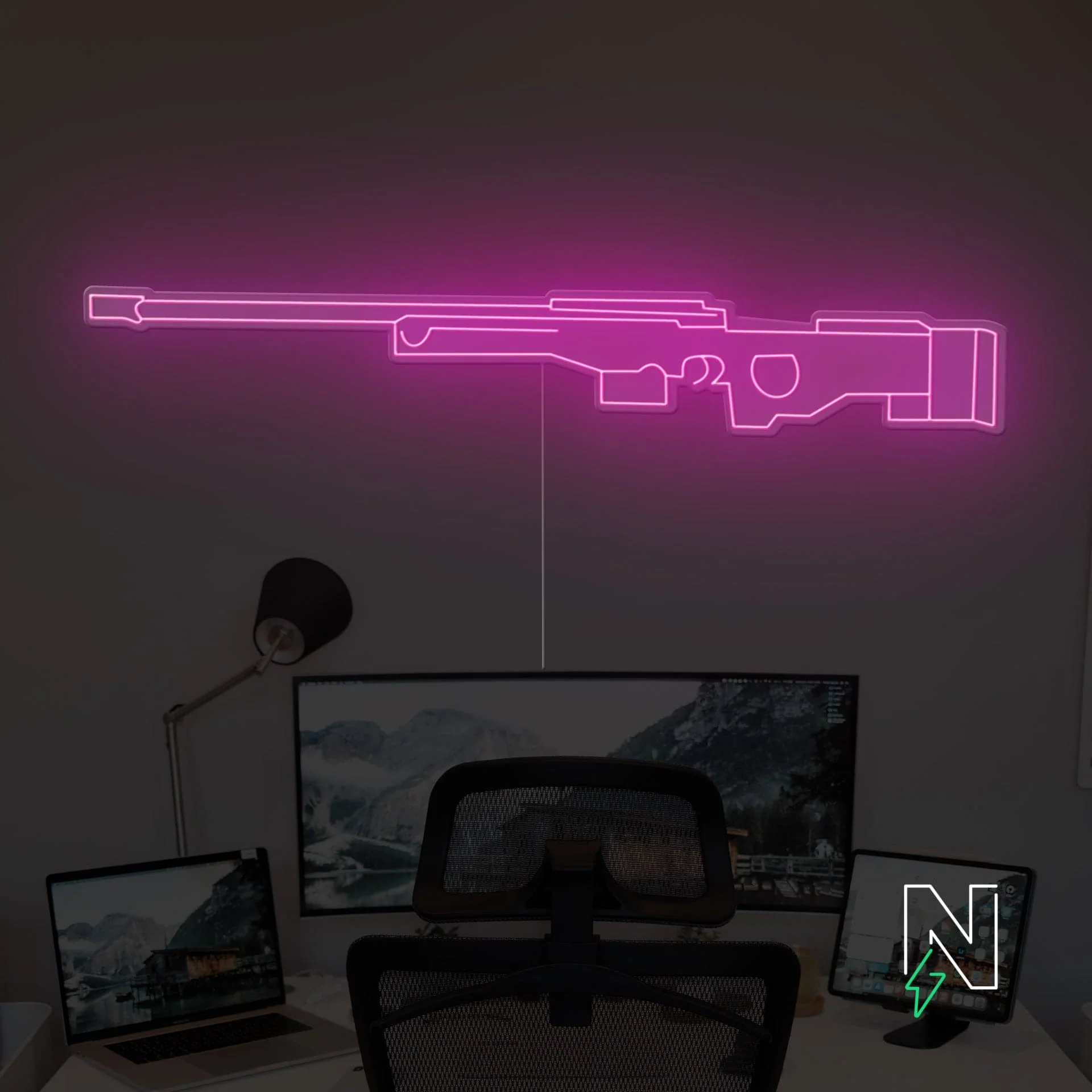 AWM Gun Neon Sign - Image 5