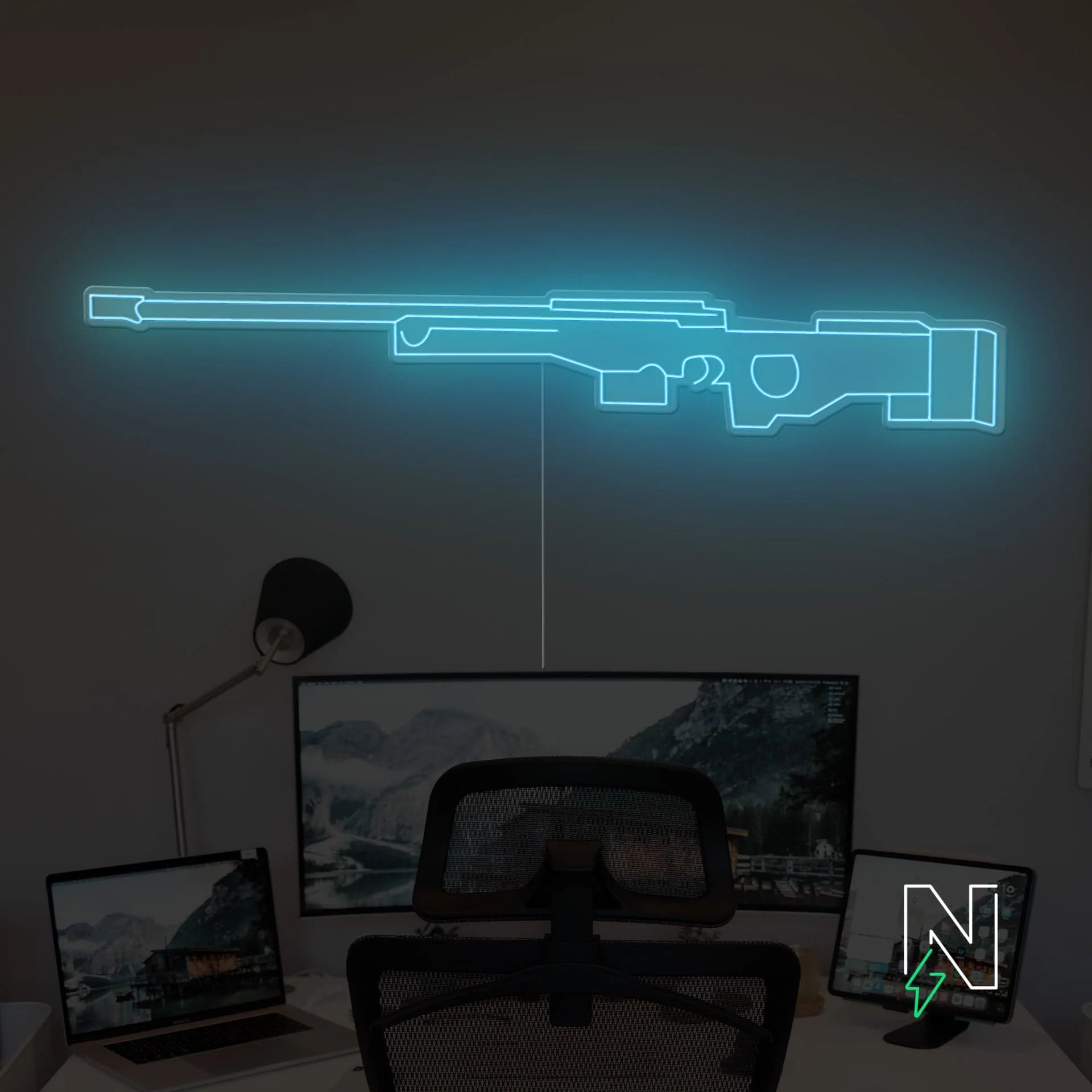 AWM Gun Neon Sign - Image 8