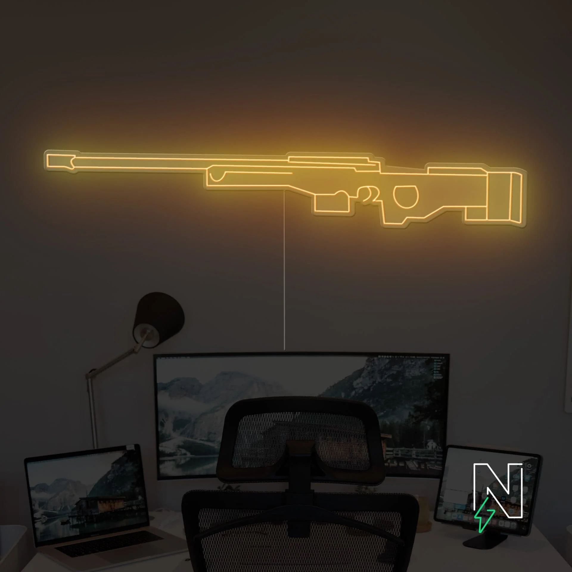 AWM Gun Neon Sign - Image 9