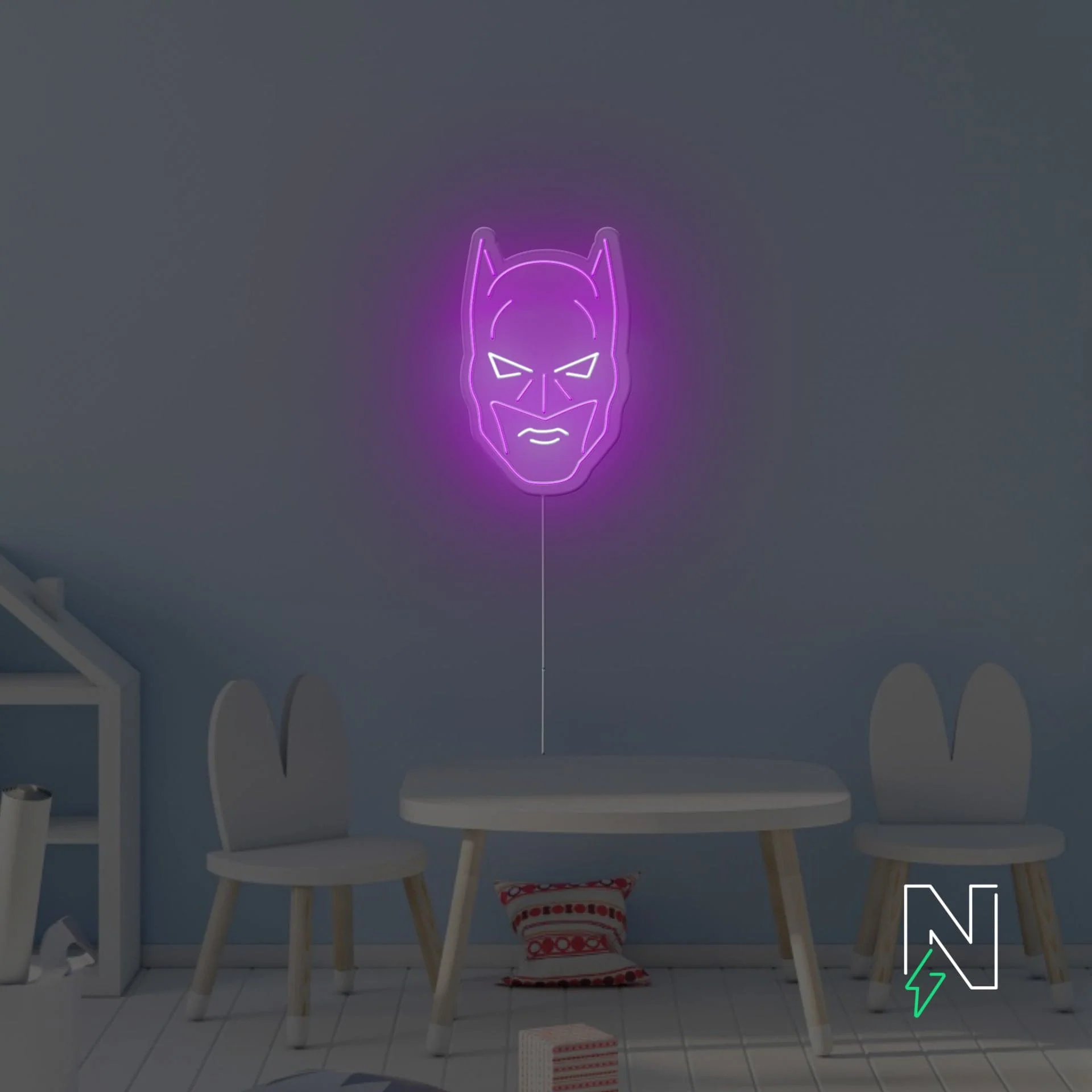 Batman Mask Neon Sign - Image 3