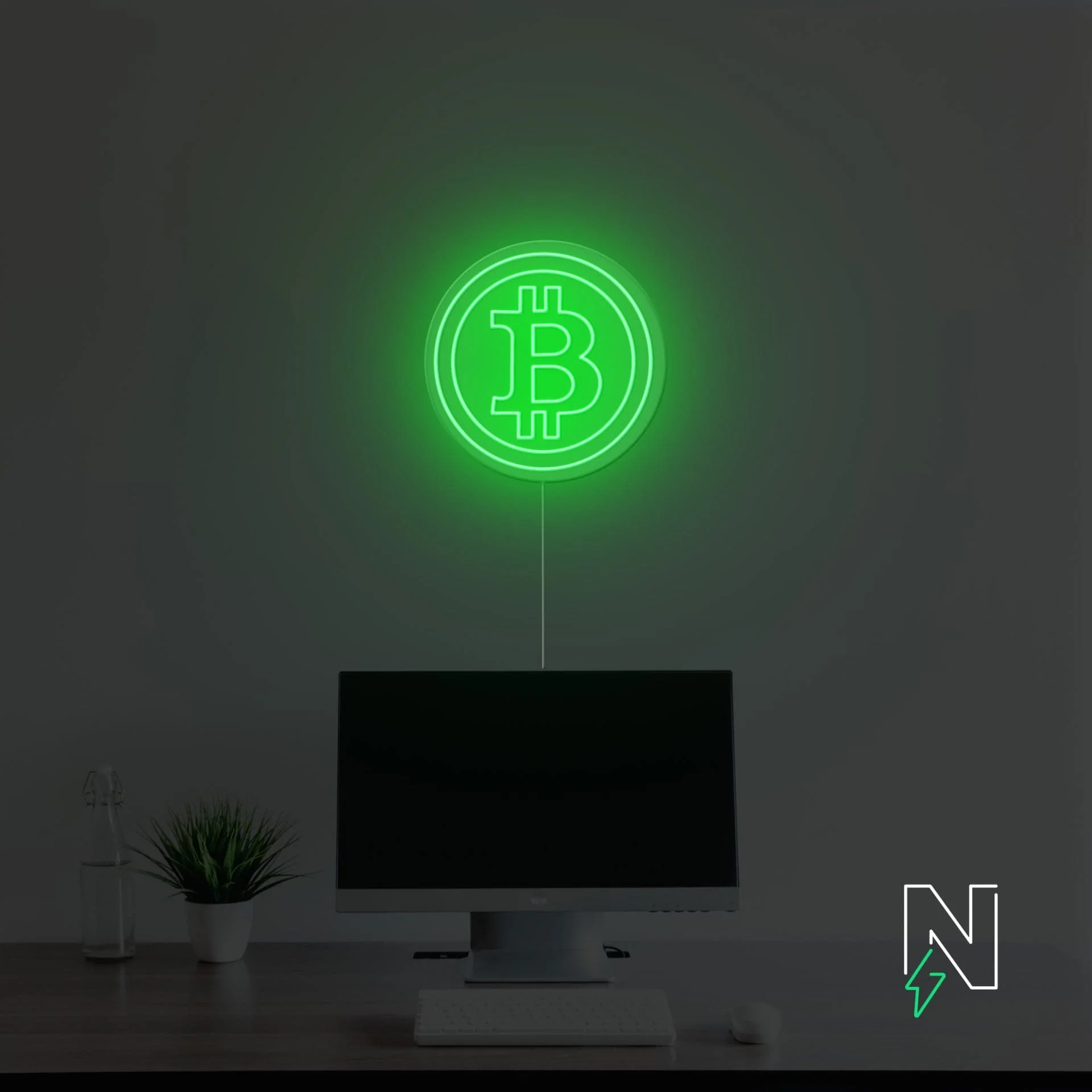 Bitcoin Neon Sign - Image 3