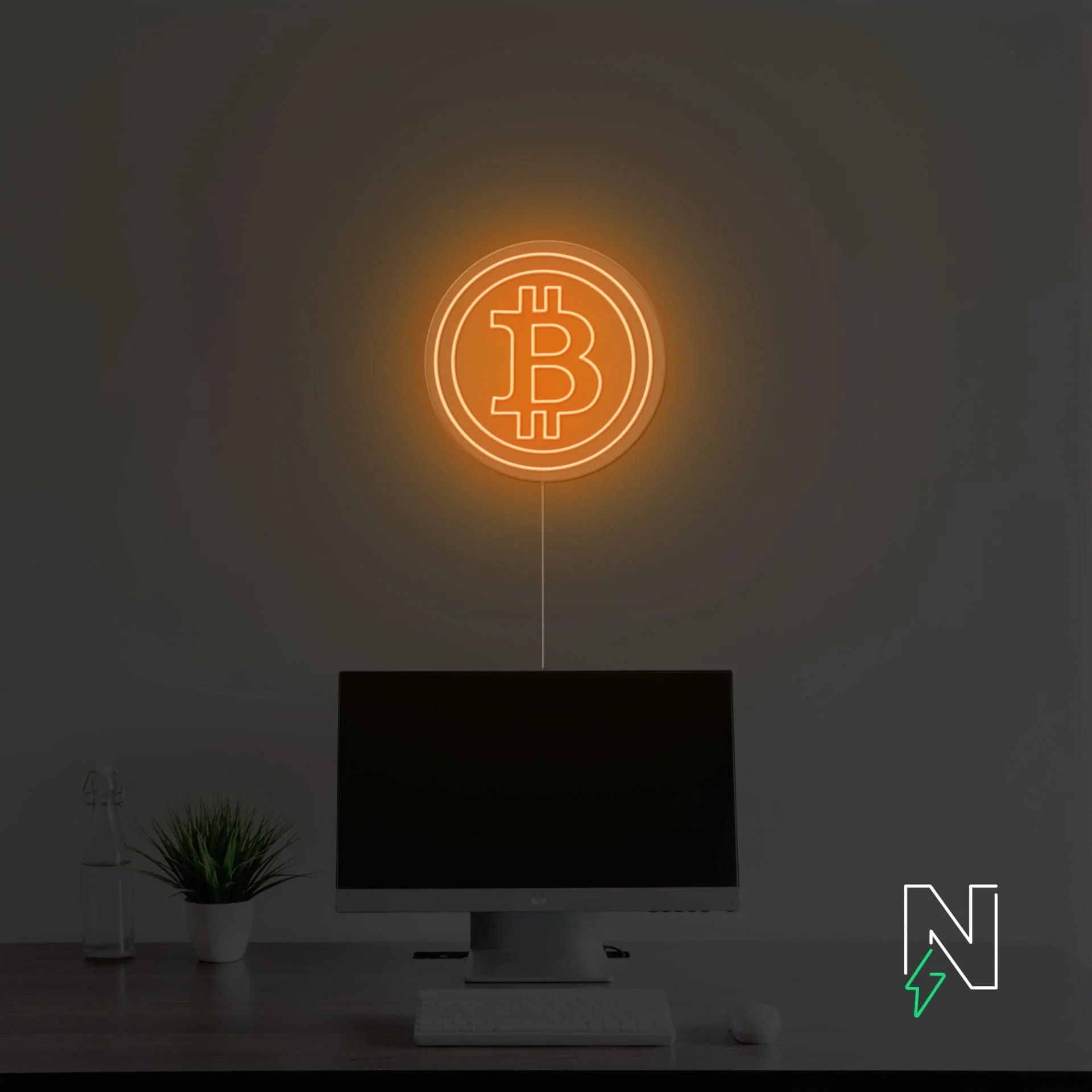Bitcoin Neon Sign - Image 4