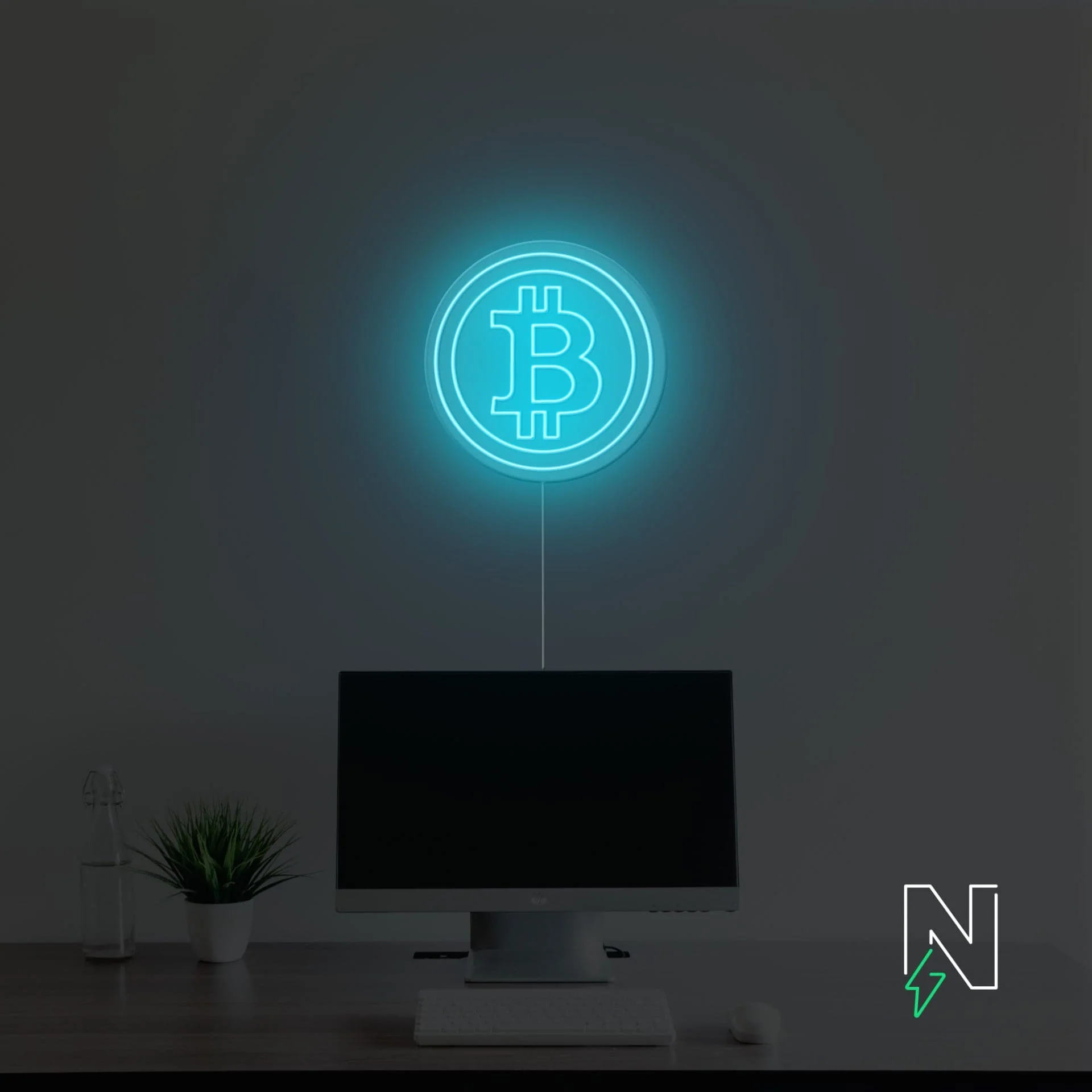 Bitcoin Neon Sign - Image 6