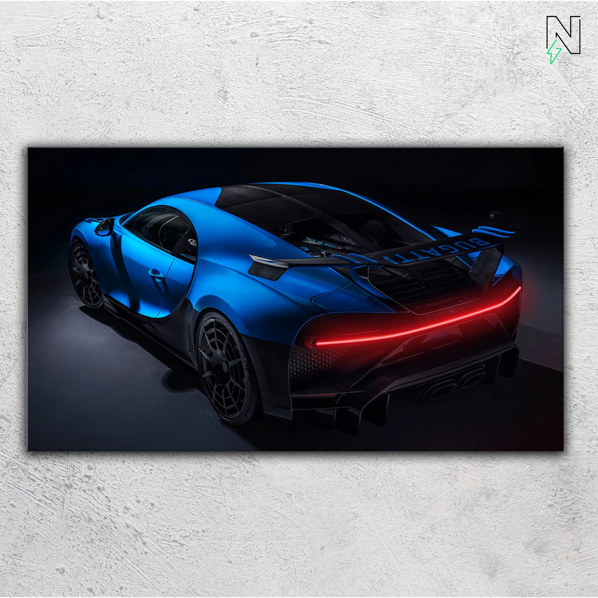 Bugatti V2 LED Neon Art - Image 4