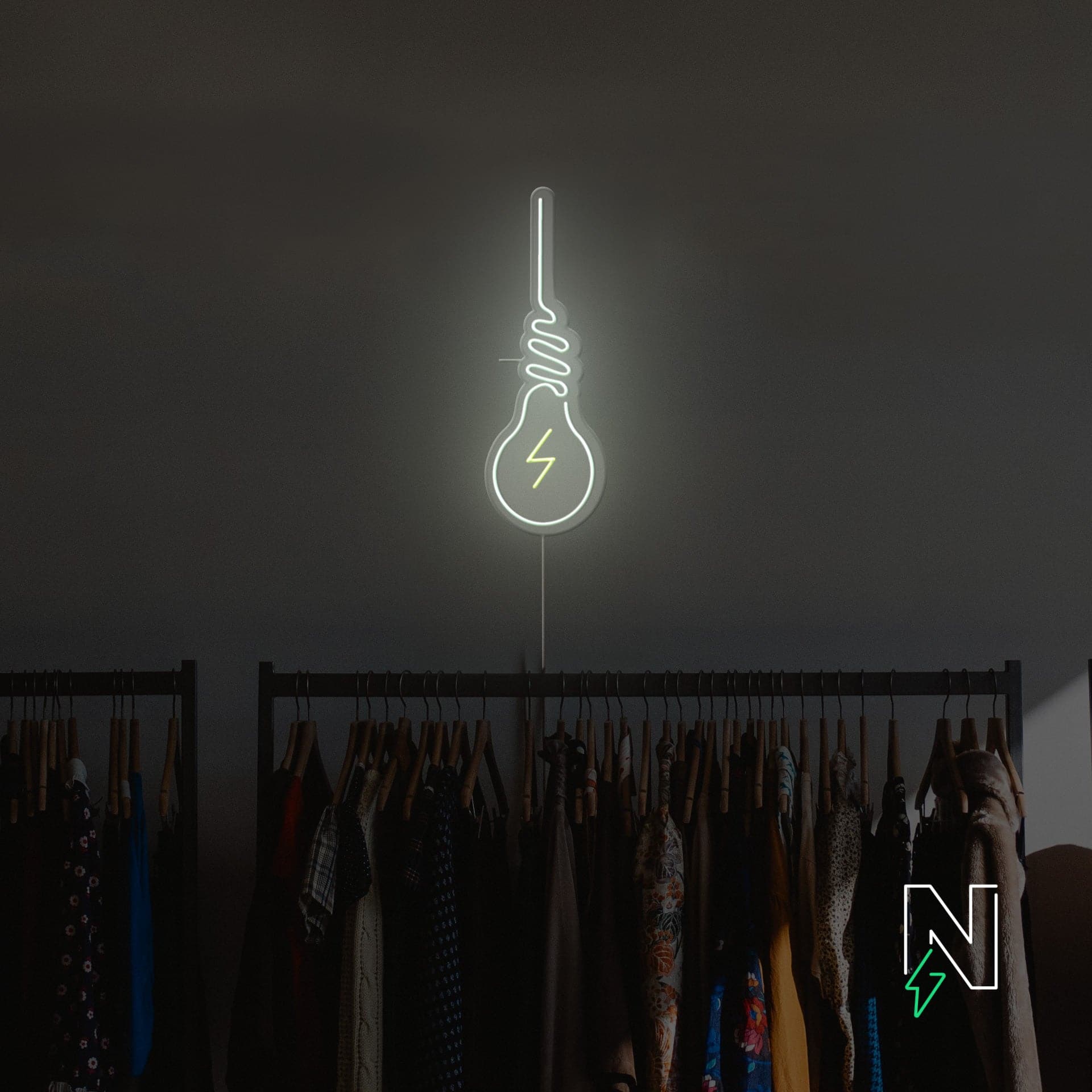 Bulb Neon Sign - Image 2