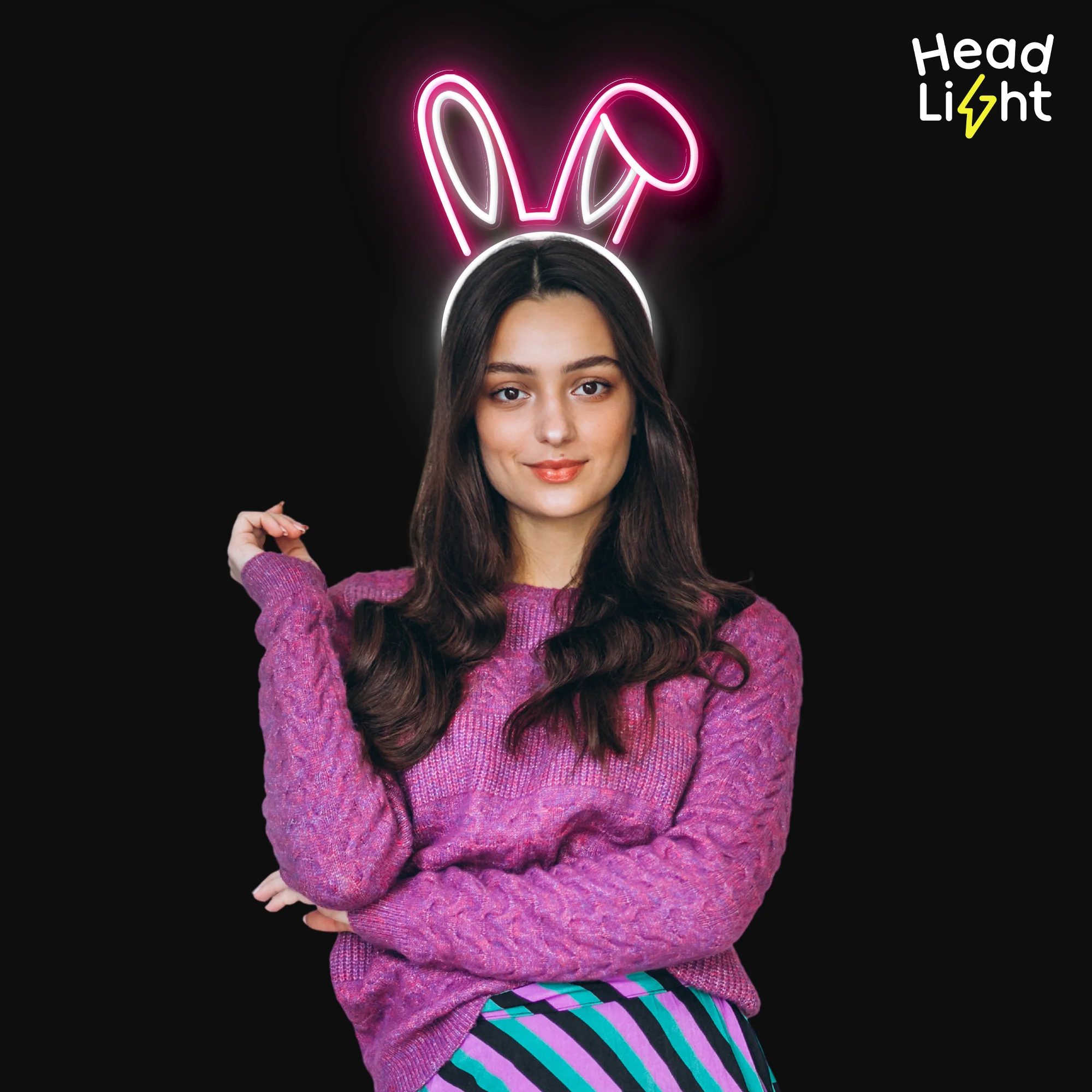 Bunny LED Headband - Image 4
