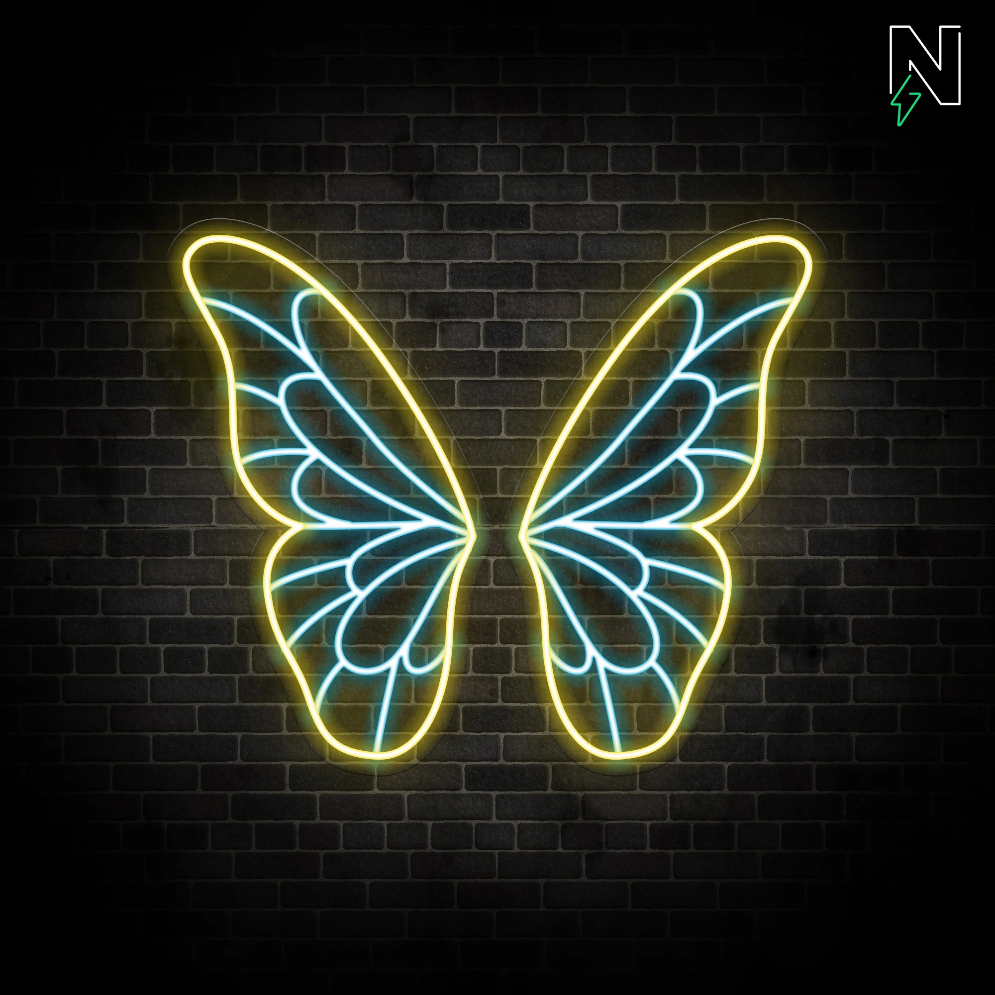 Butterfly Wings Neon Sign - Image 3