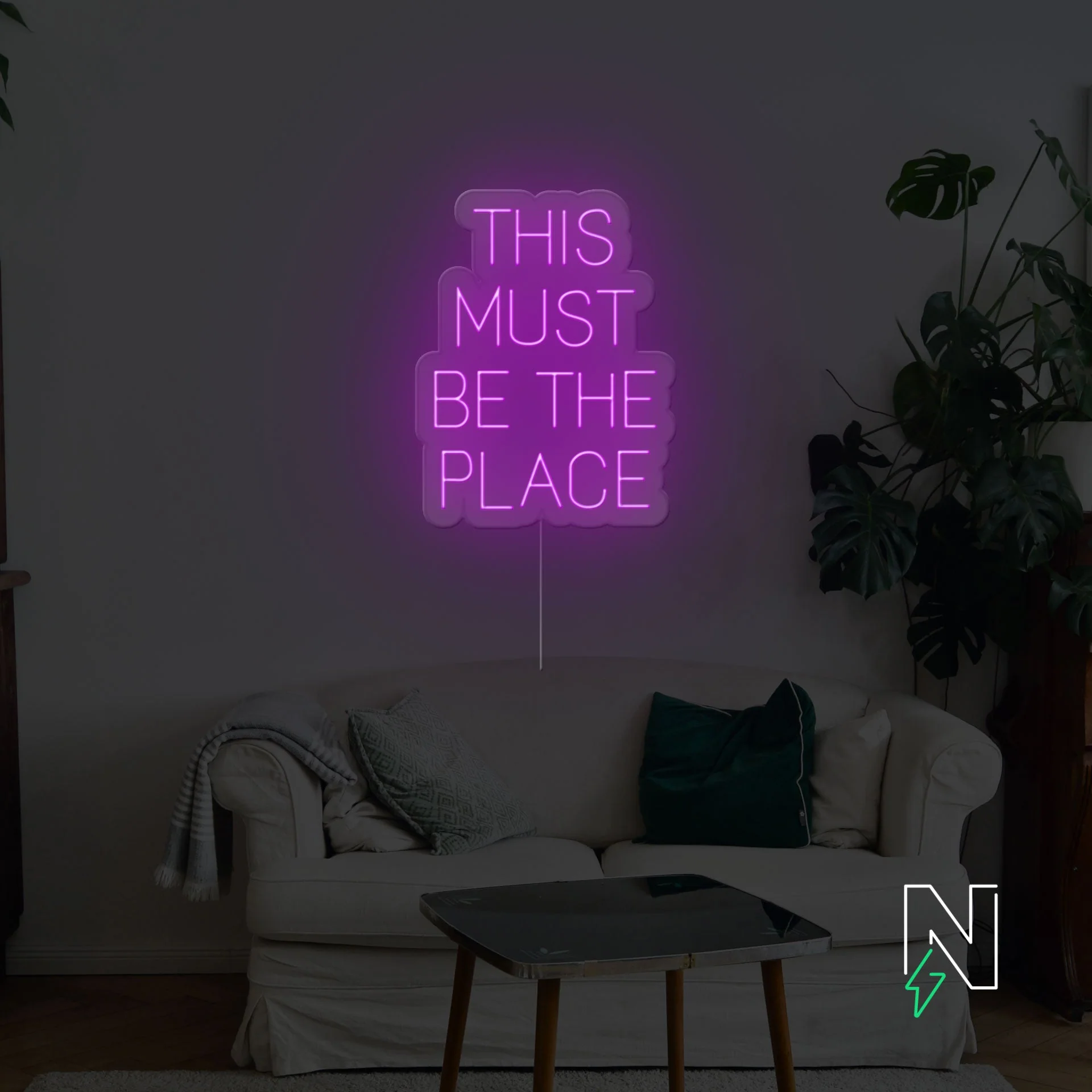 Copy of This Must Be The Place Neon Sign - Image 11