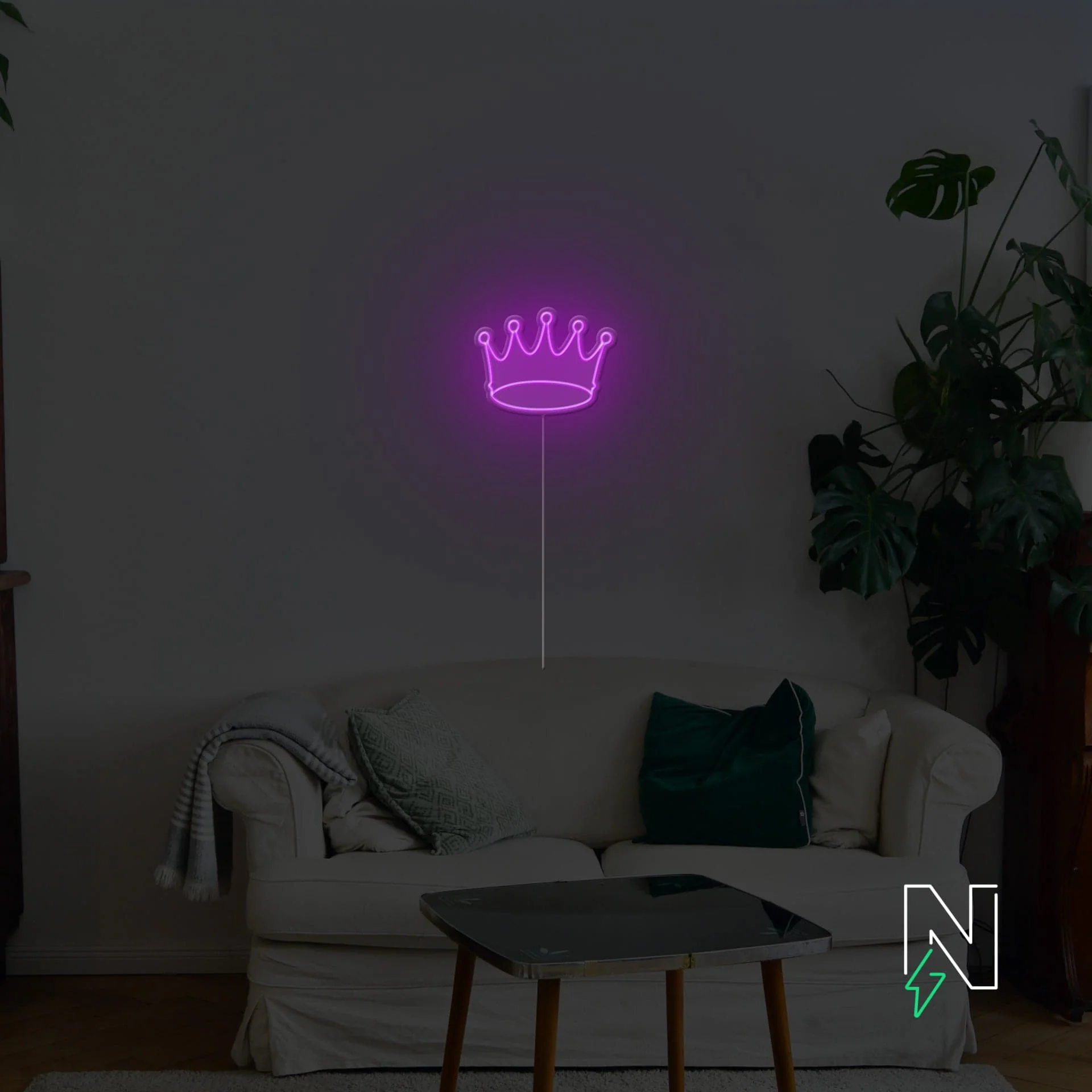 Crown Neon Sign - Image 4