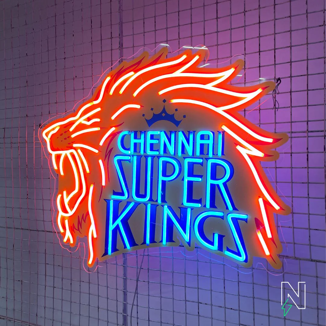 CSK Neon Sign - Image 3