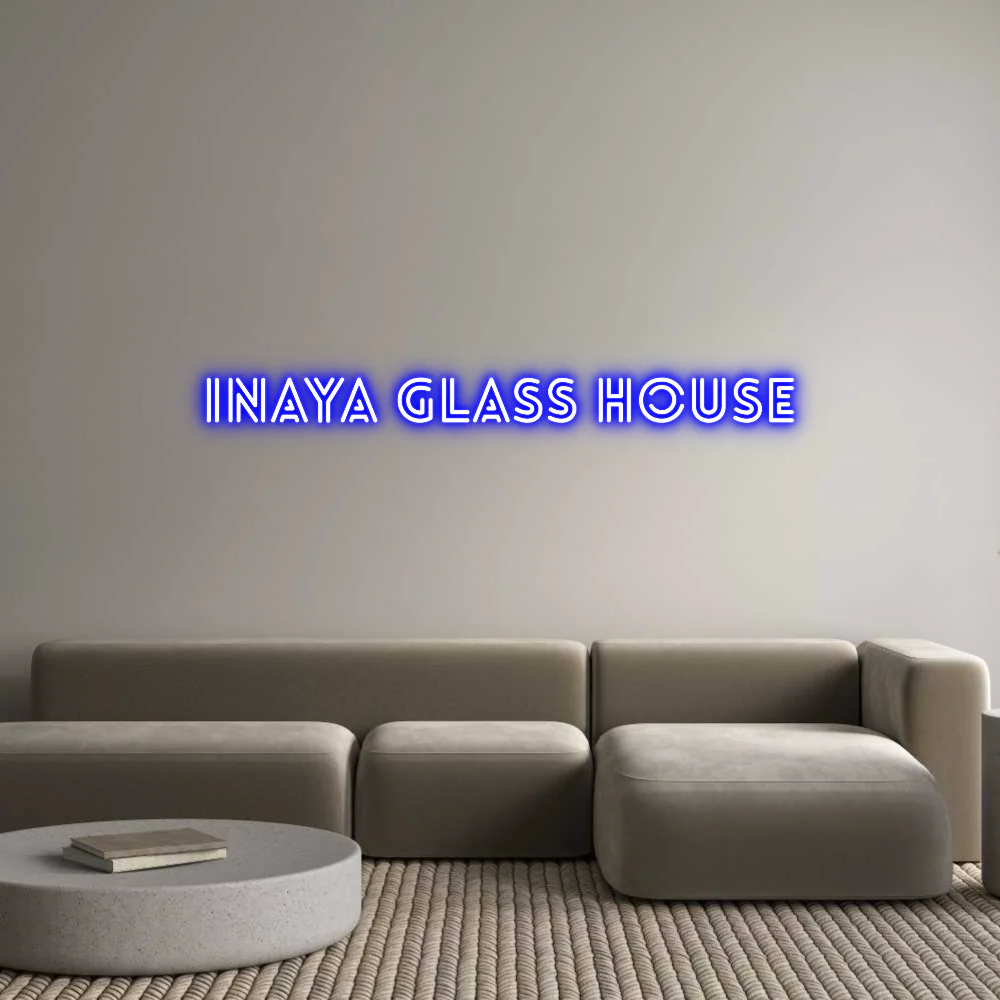 Custom Neon: Inaya Glass H...