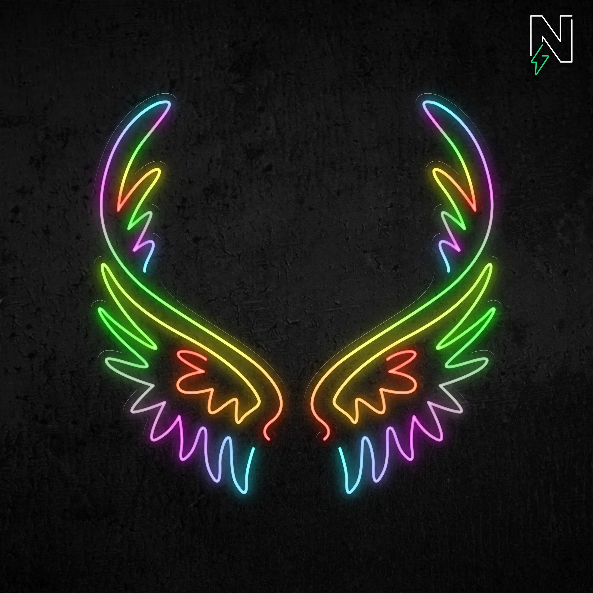 Divine Wings FloRo Sign - Image 4