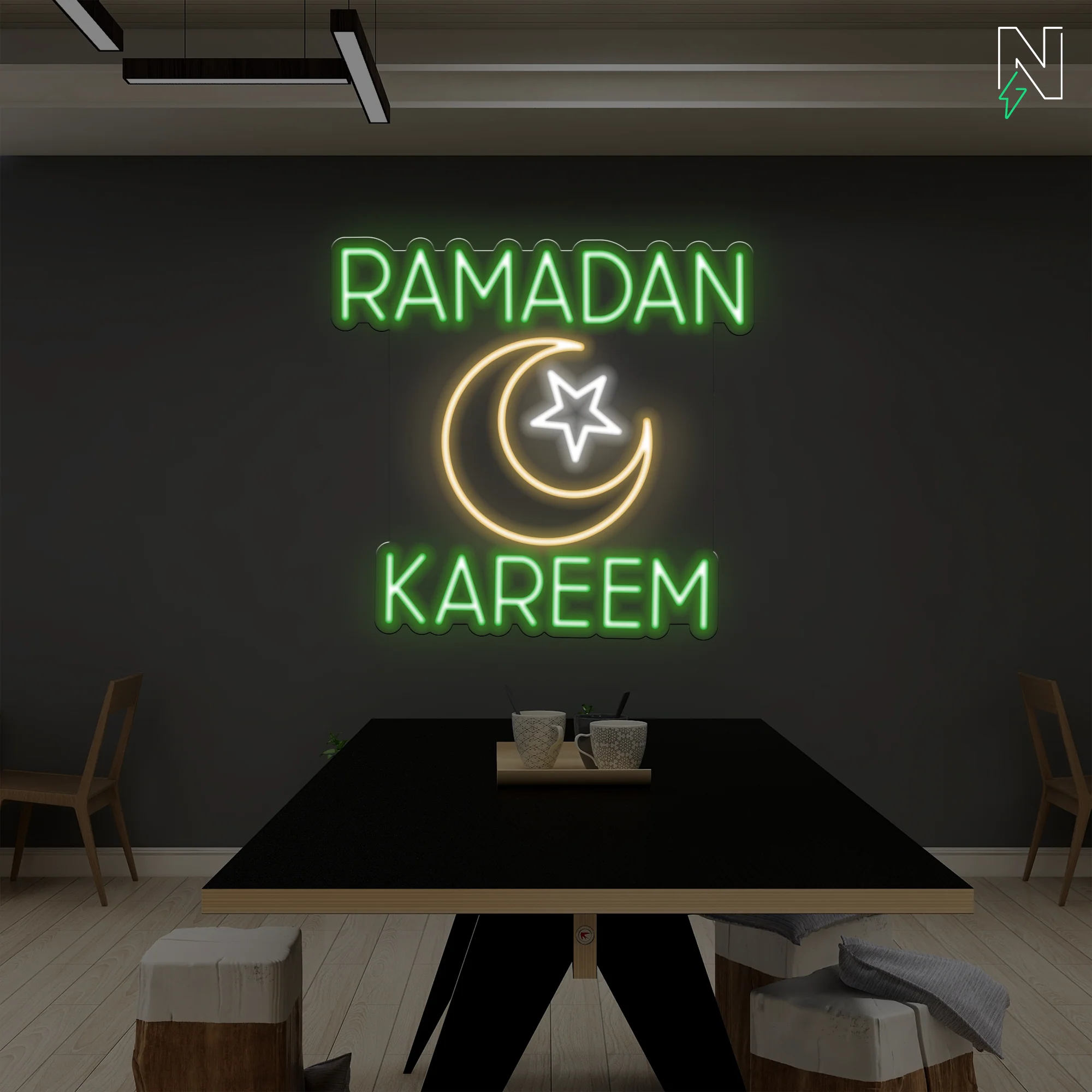 Ramadan Kareem Neon Sign - Image 2