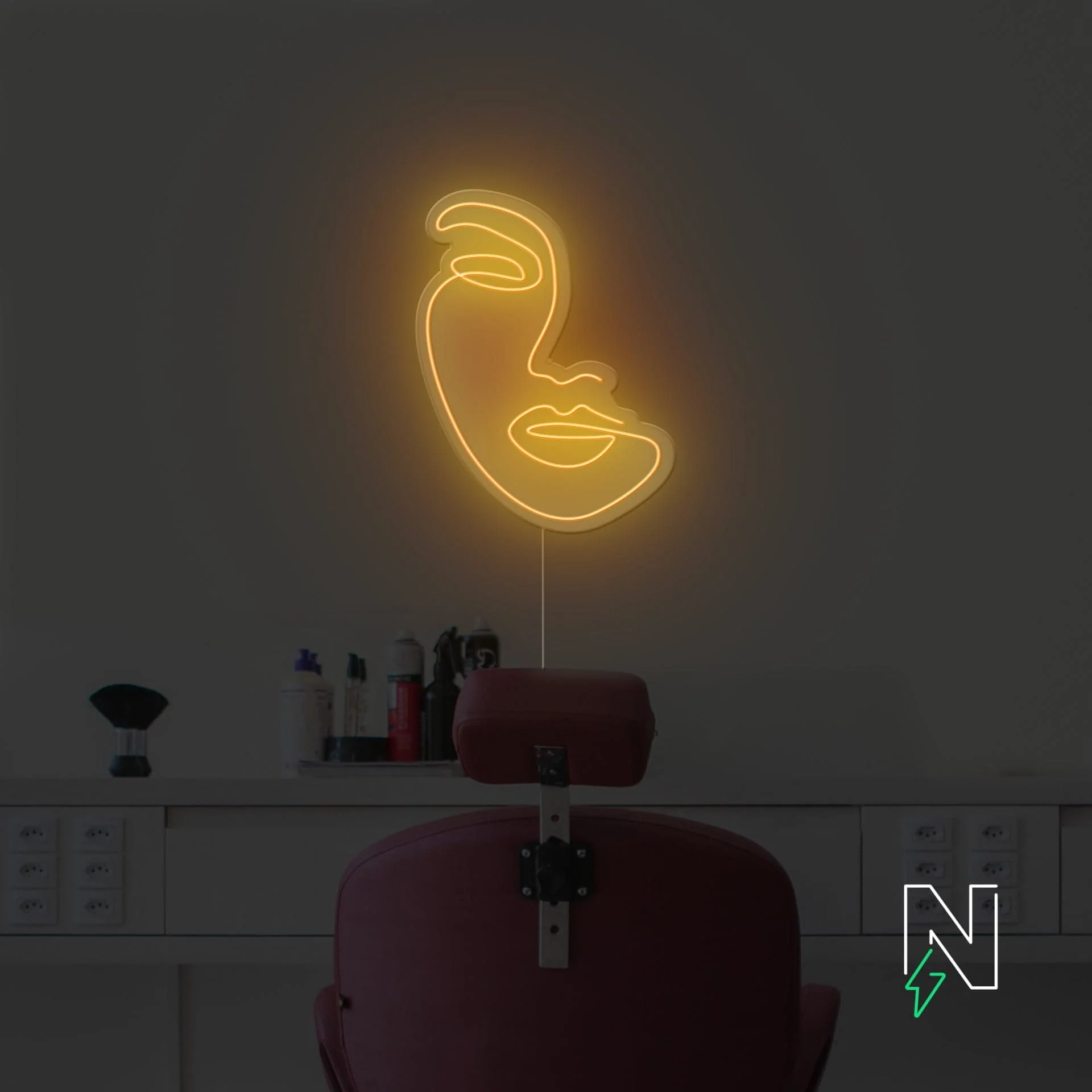 Face Neon Sign - Image 5