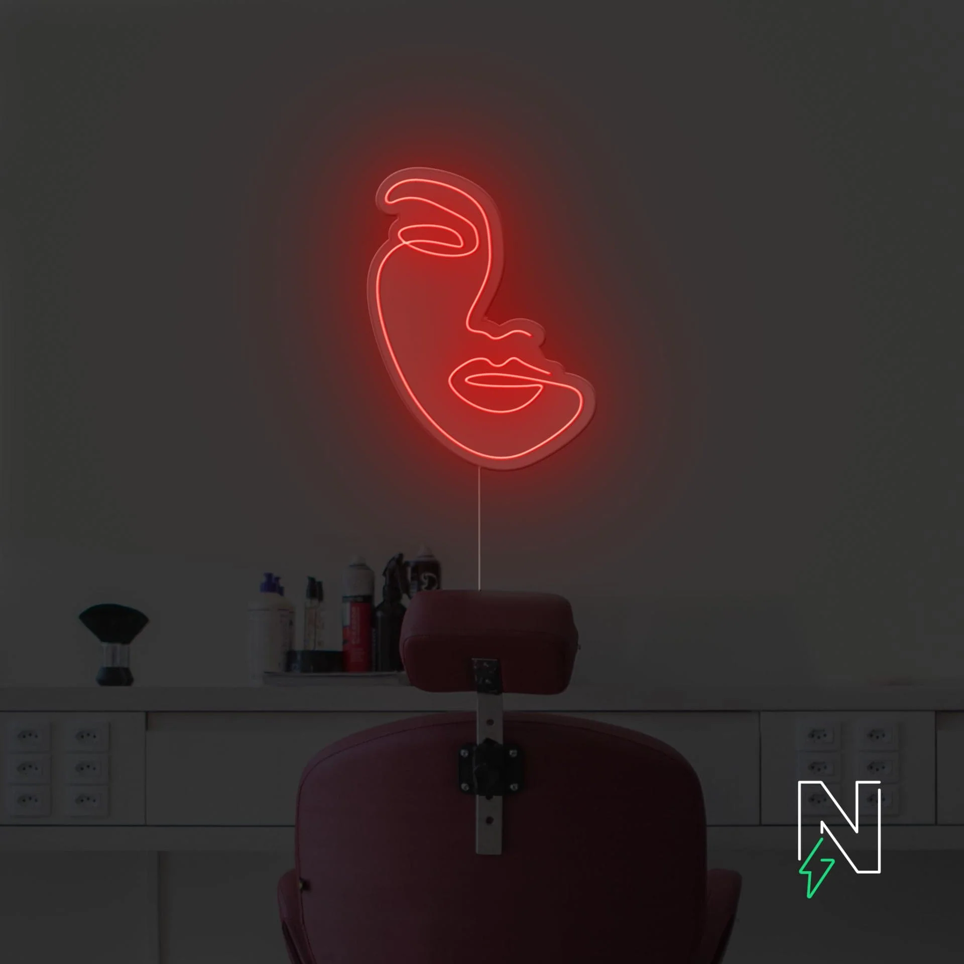 Face Neon Sign - Image 7