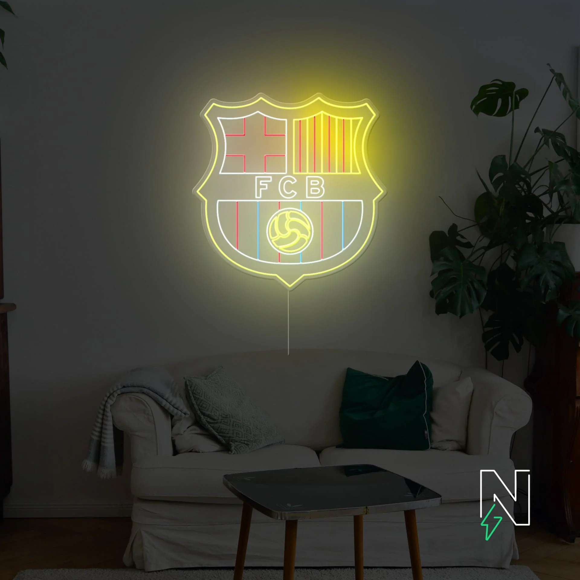 FCB Football Neon Sign - Image 3
