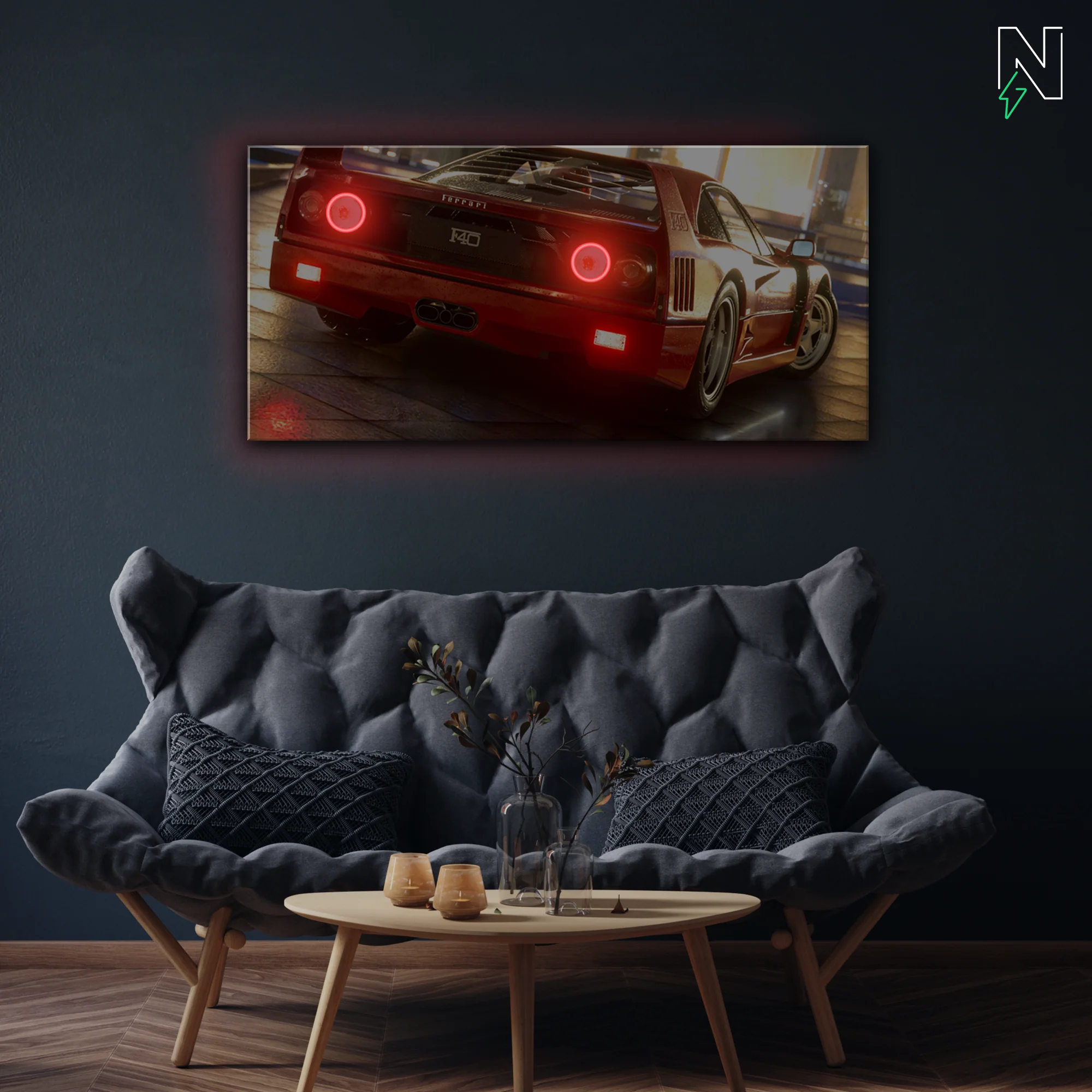 Ferrari LED Neon Art - Image 2