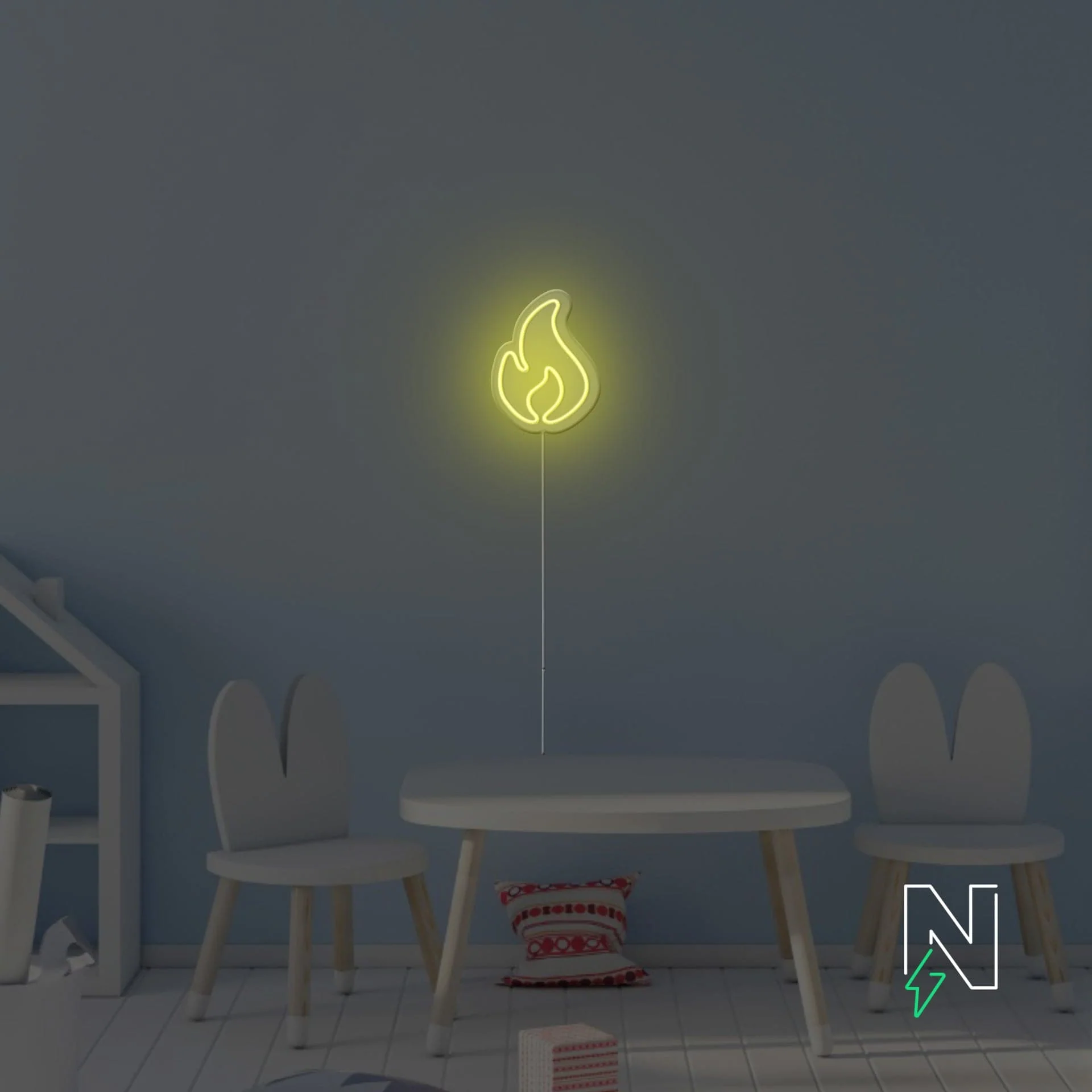 Fire Neon Sign - Image 10