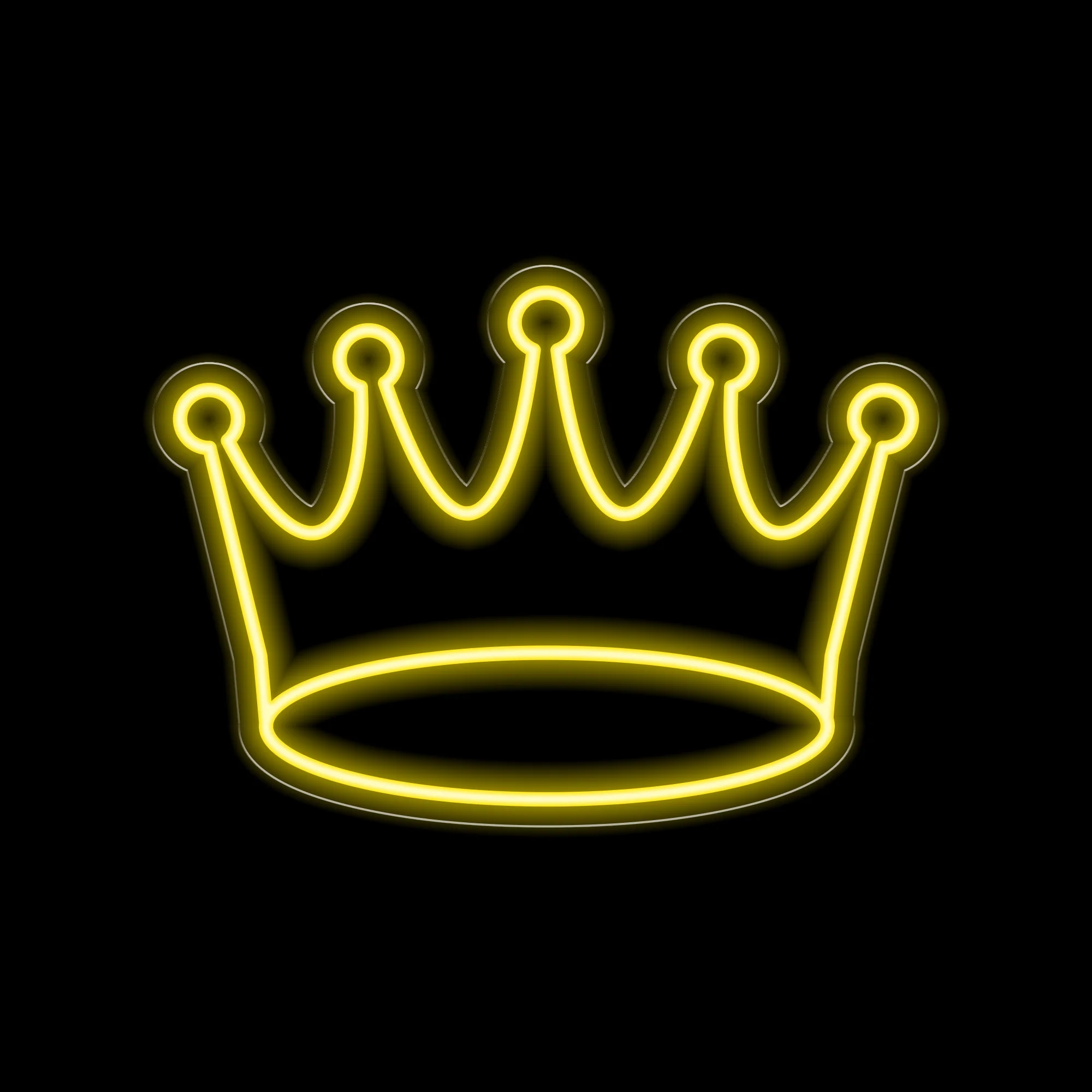 Free Crown Neon Sign - Image 2