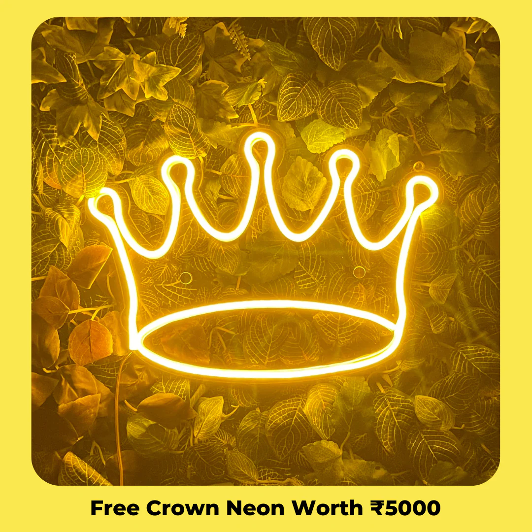 Free Crown Neon Sign - Image 3