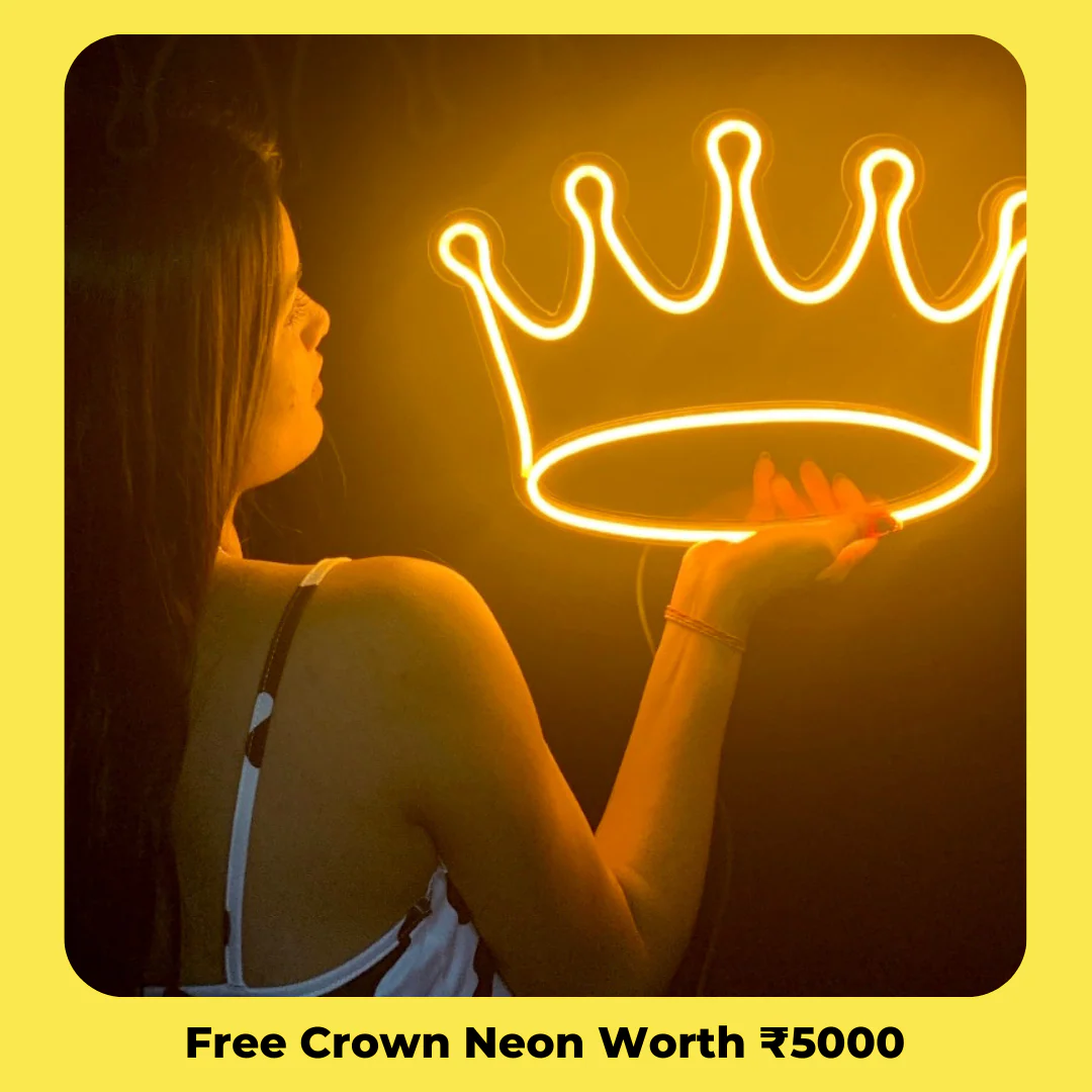 Free Crown Neon Sign - Image 4