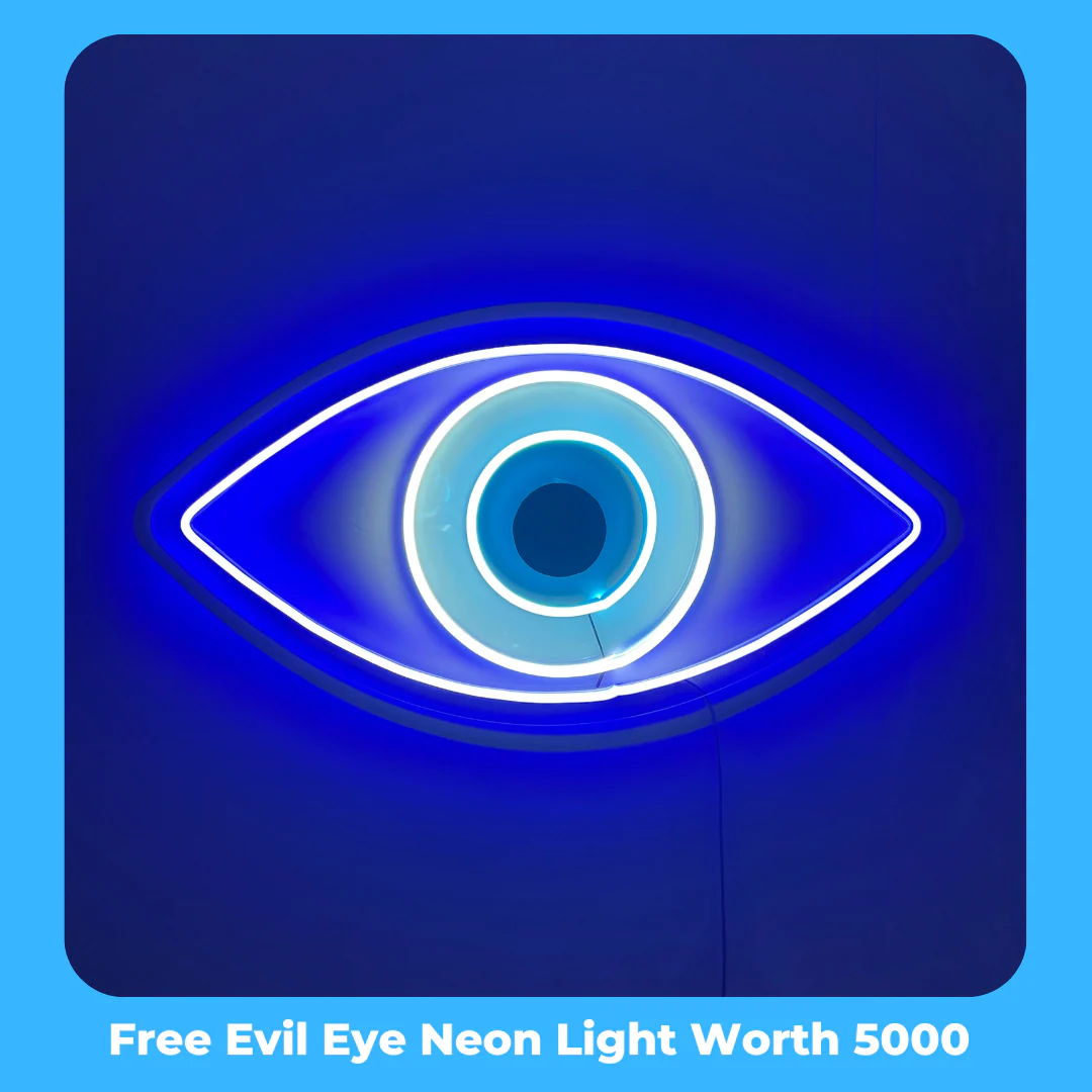 Free Evil Eye Neon Sign - Image 3