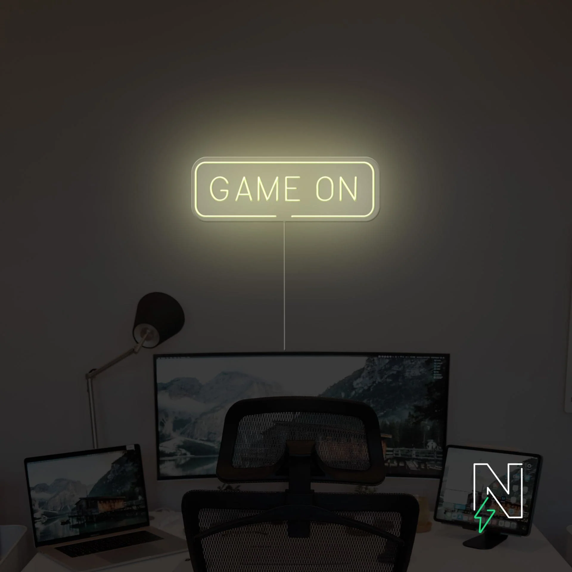 Game On Neon Sign - Image 3