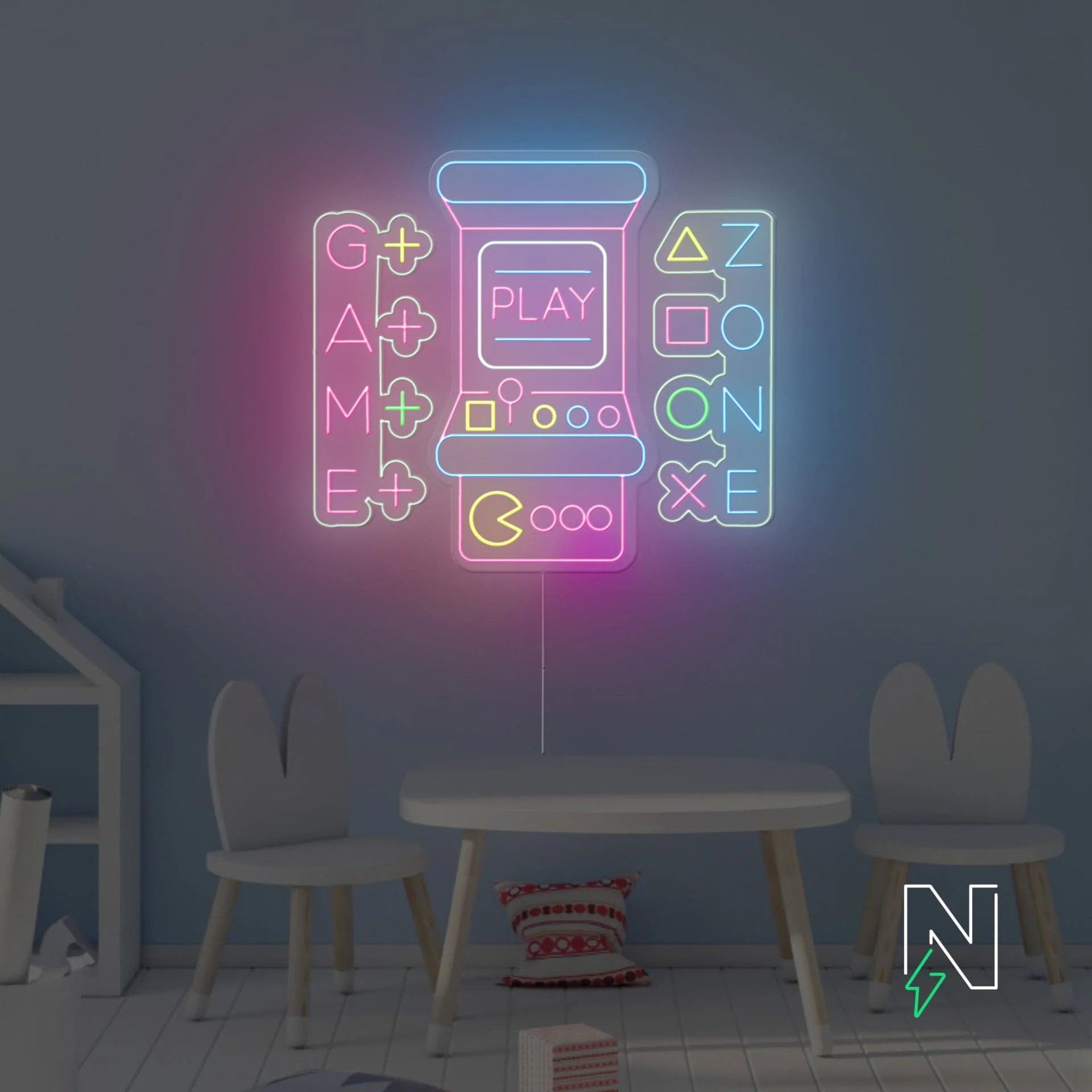 Game Station Neon Sign - Image 2
