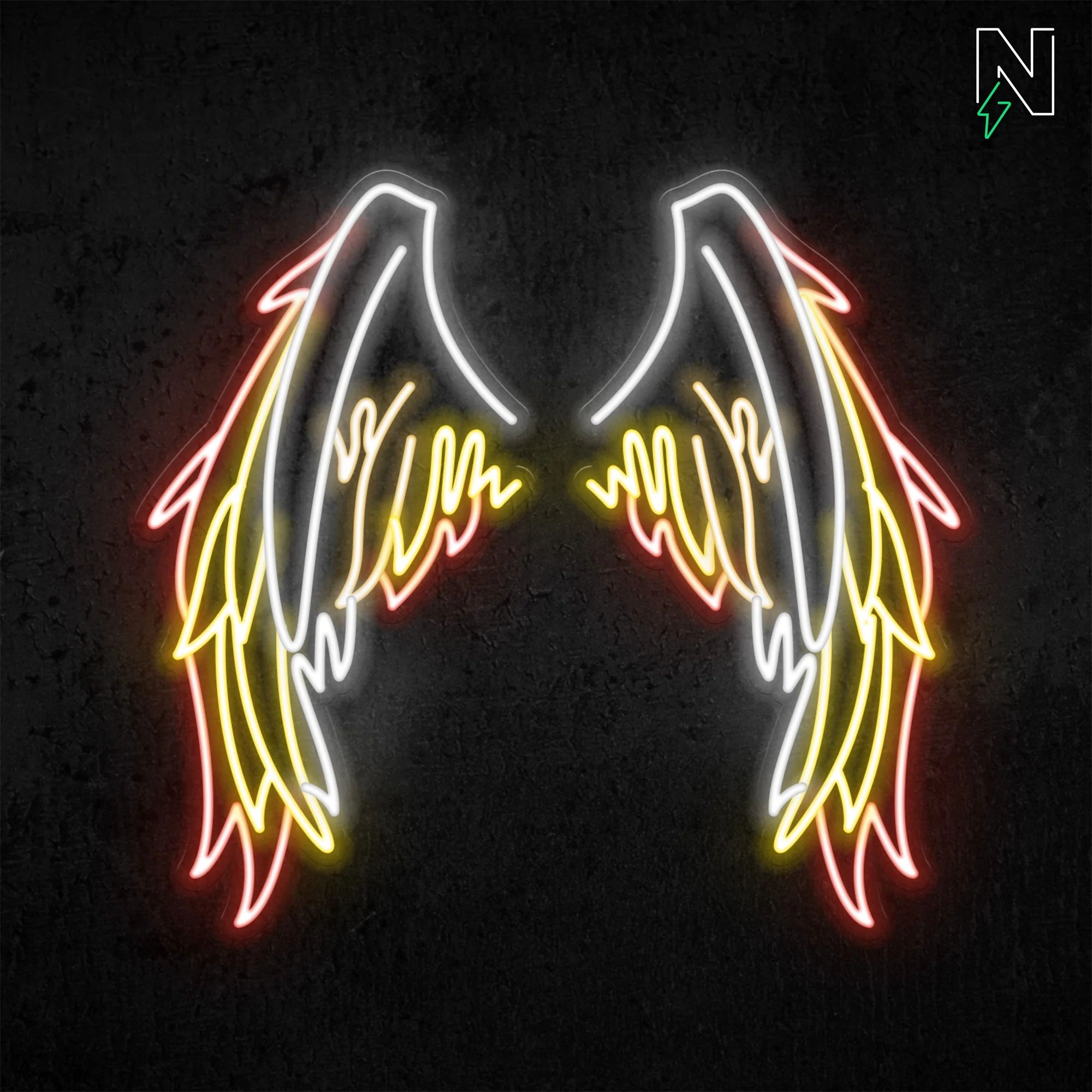 Gladiator Wings Neon Sign - Image 4