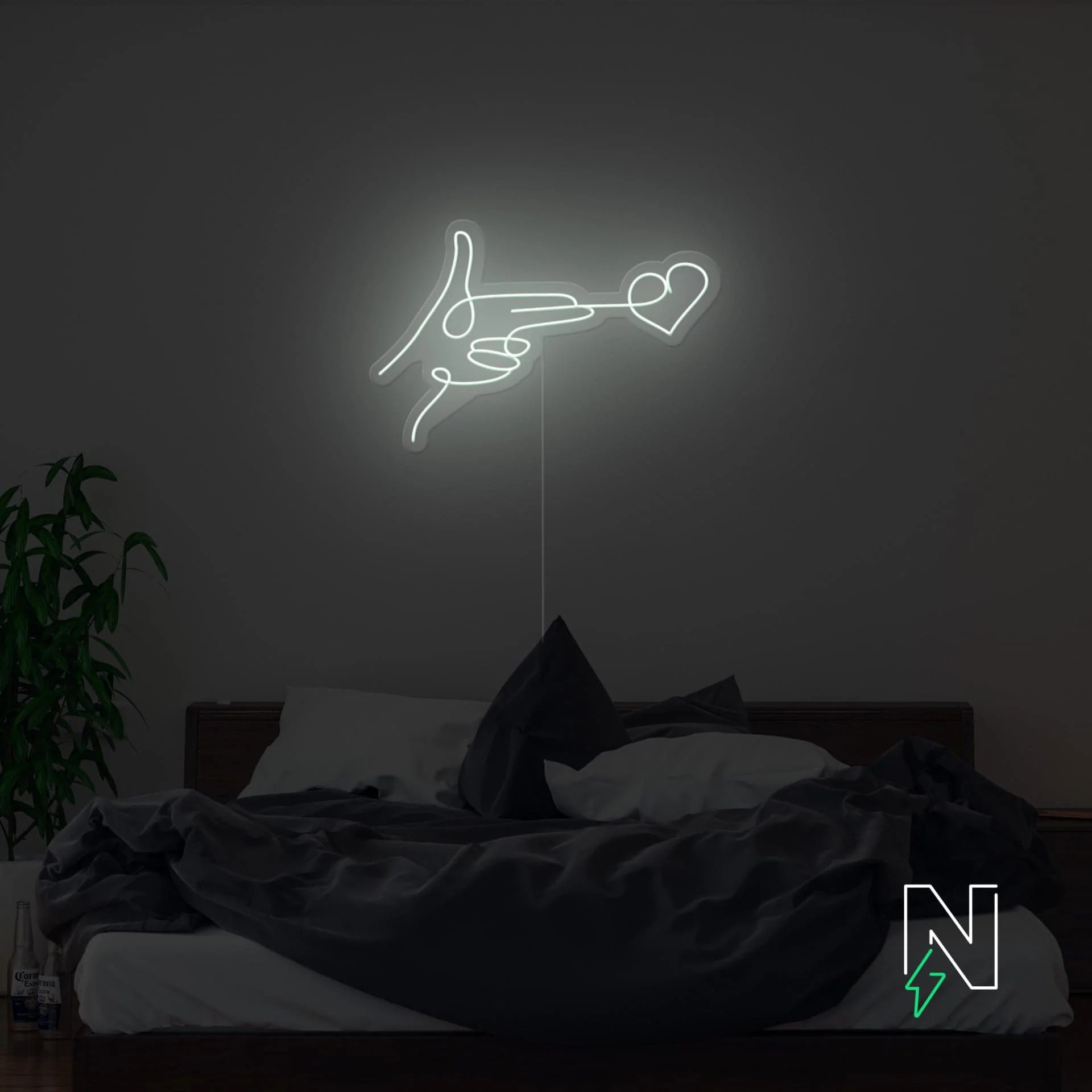 Hand Shoot Neon Sign - Image 4