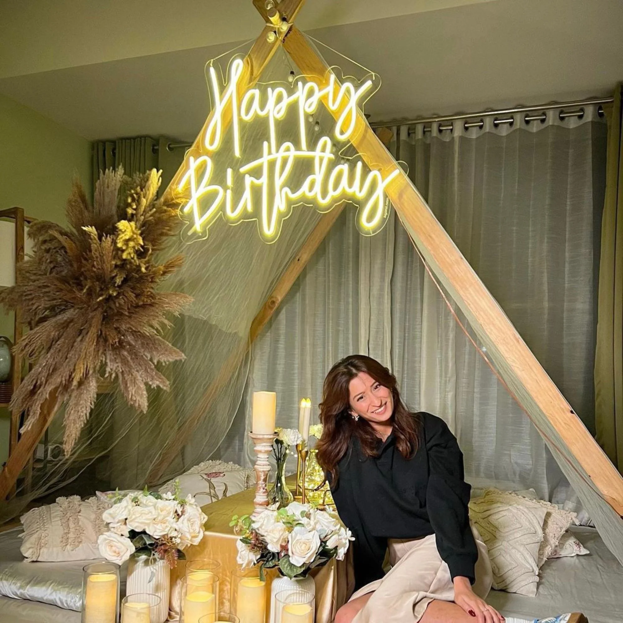 Happy Birthday Neon Light Sign - Image 4