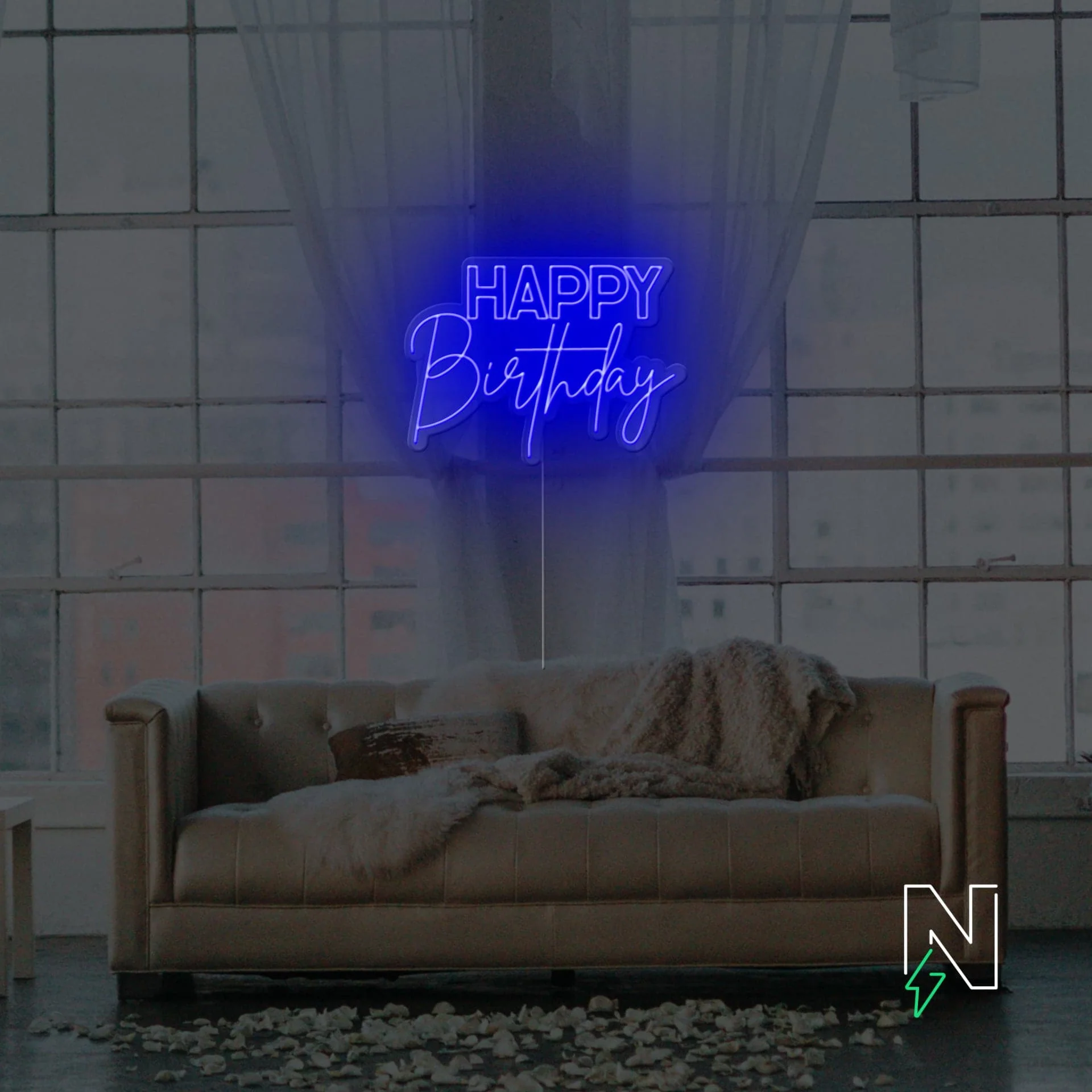 Happy Birthday Neon Sign - Image 4