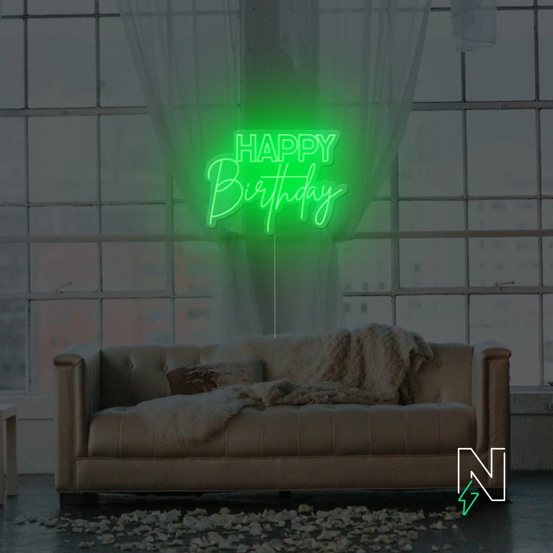 Happy Birthday Neon Sign - Image 5