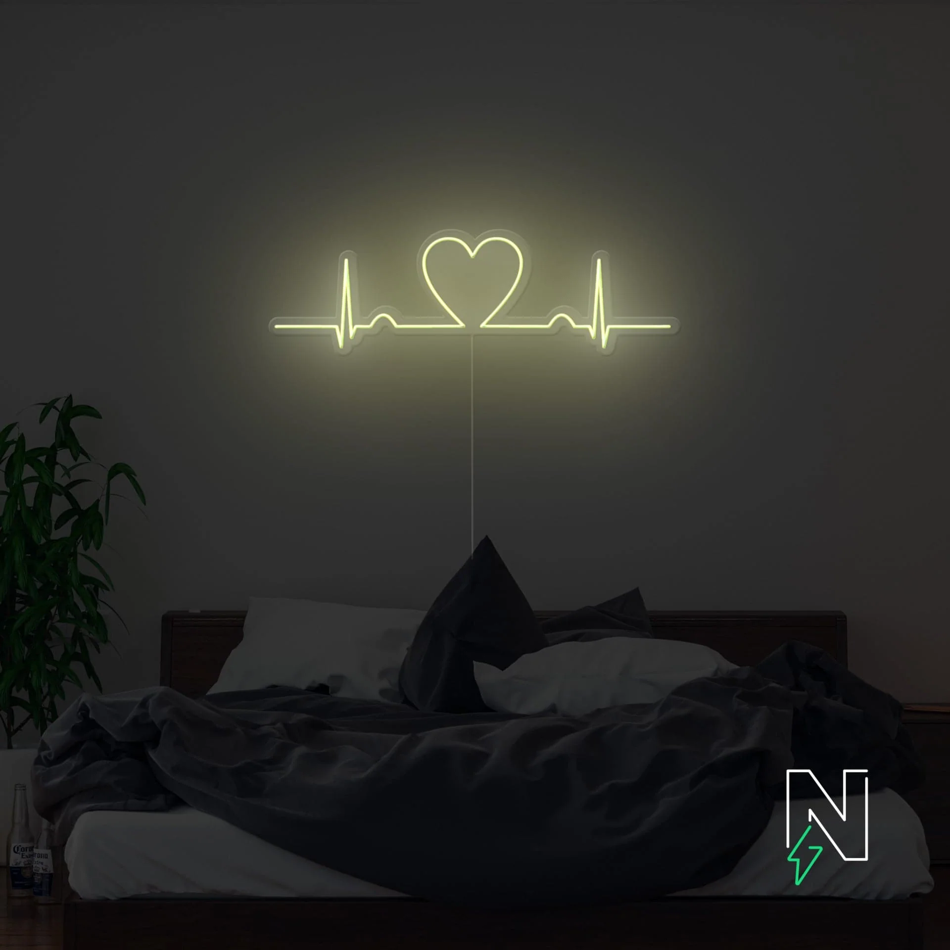 Heartbeat Neon Sign - Image 3