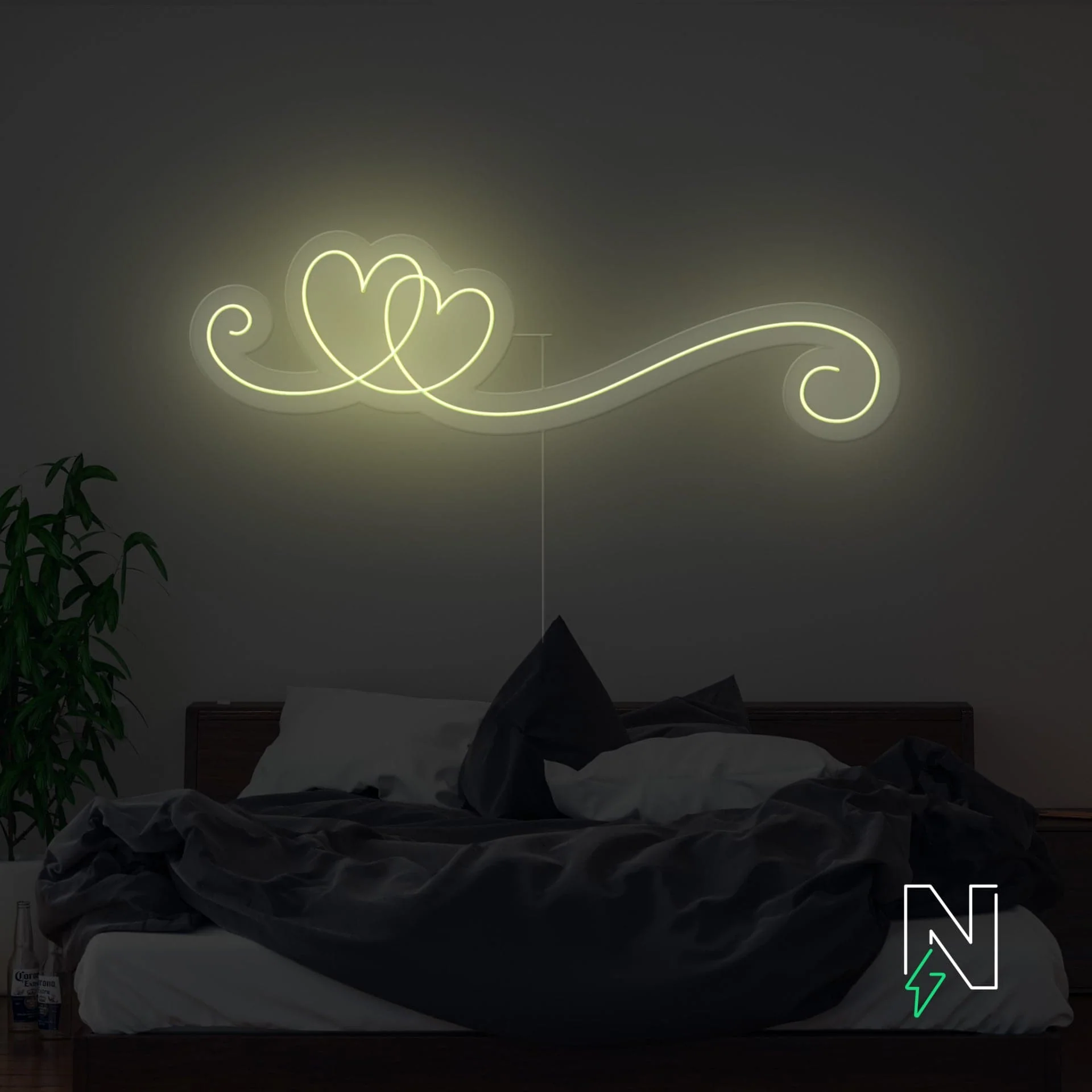 Hearts Neon Sign - Image 3