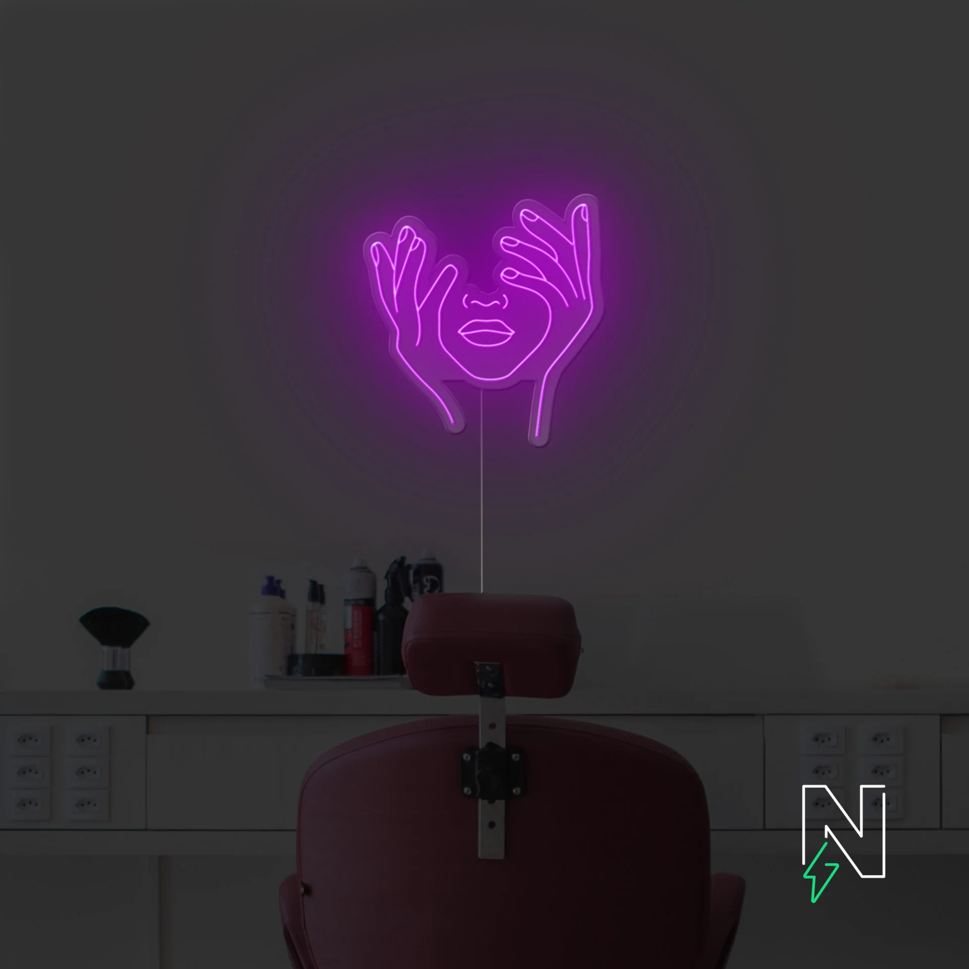 Hold Face Neon Sign - Image 10