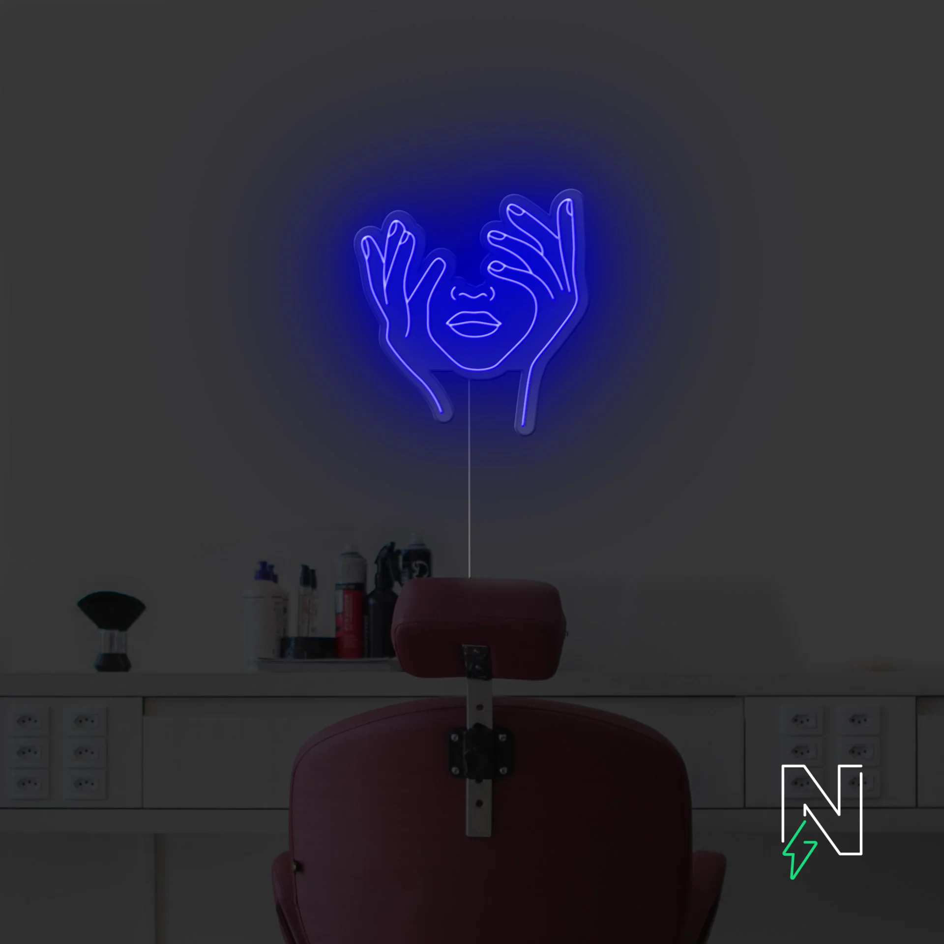 Hold Face Neon Sign - Image 3