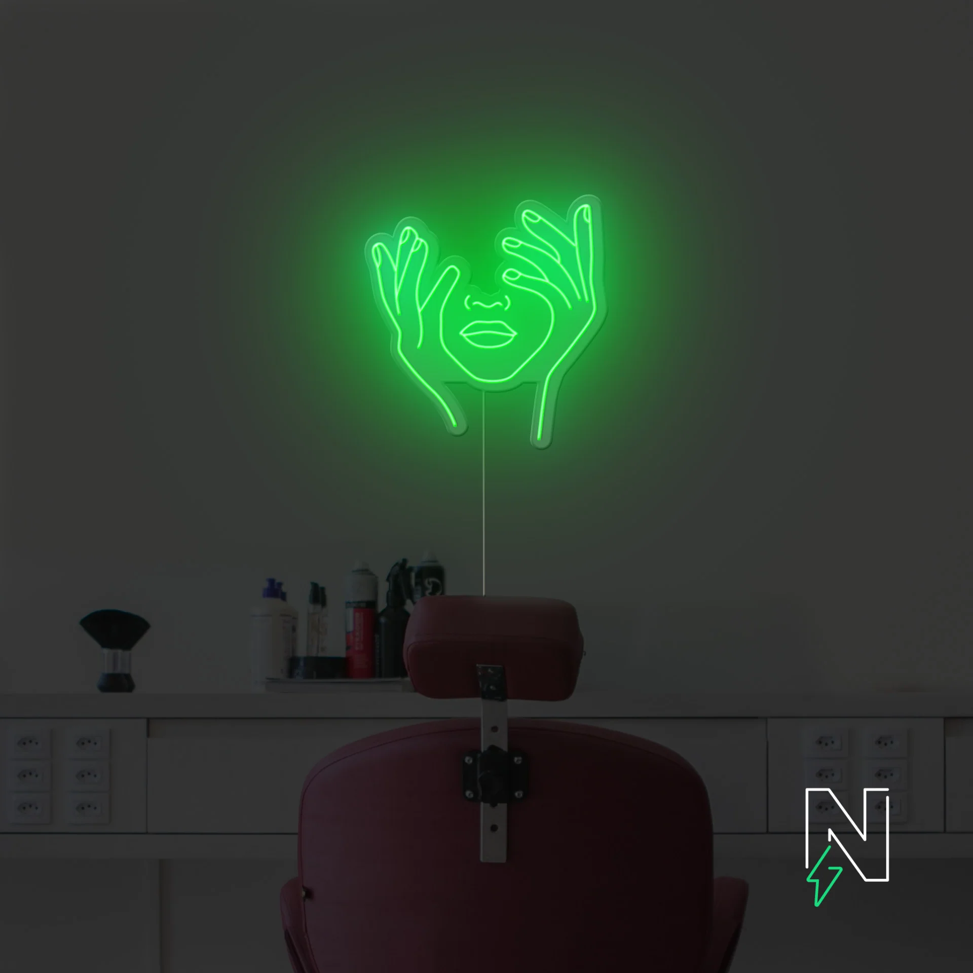 Hold Face Neon Sign - Image 4