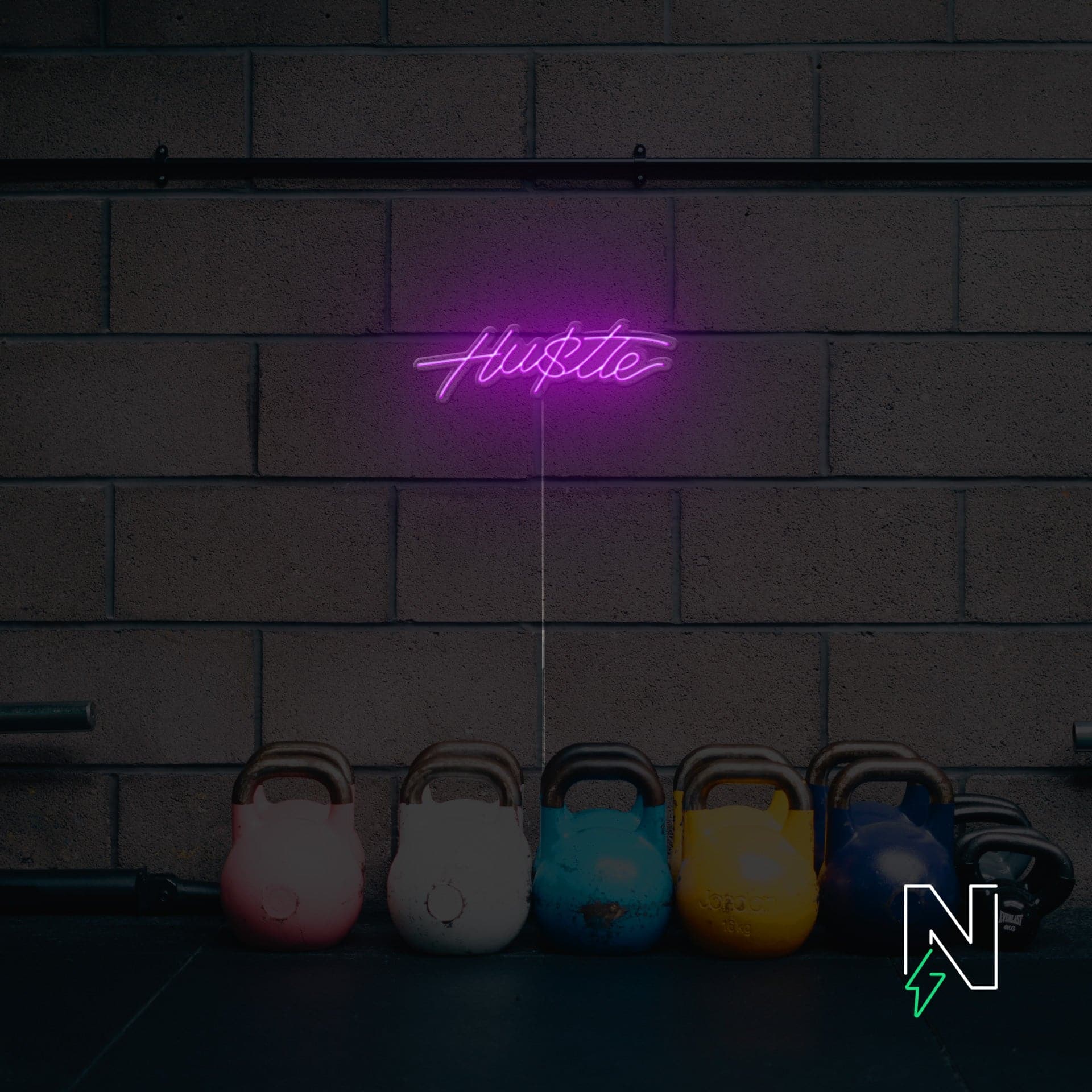 Hustle Neon Sign - Image 10